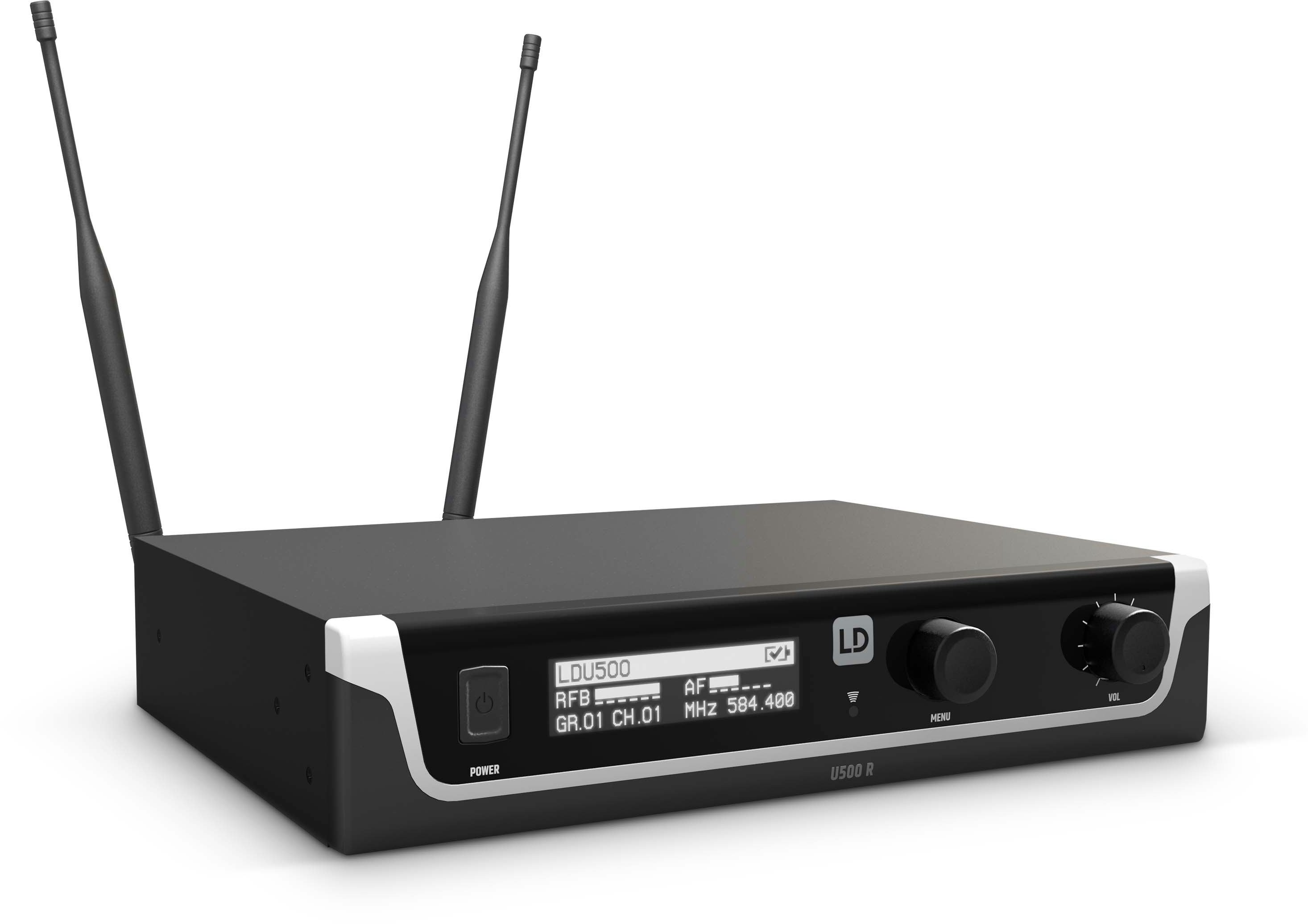 LD Systems Wireless Microphone System with Dynamic Handheld Microphone - 823 - 832 + 863 - 865MHz. - LDU508HHD (2).jpg