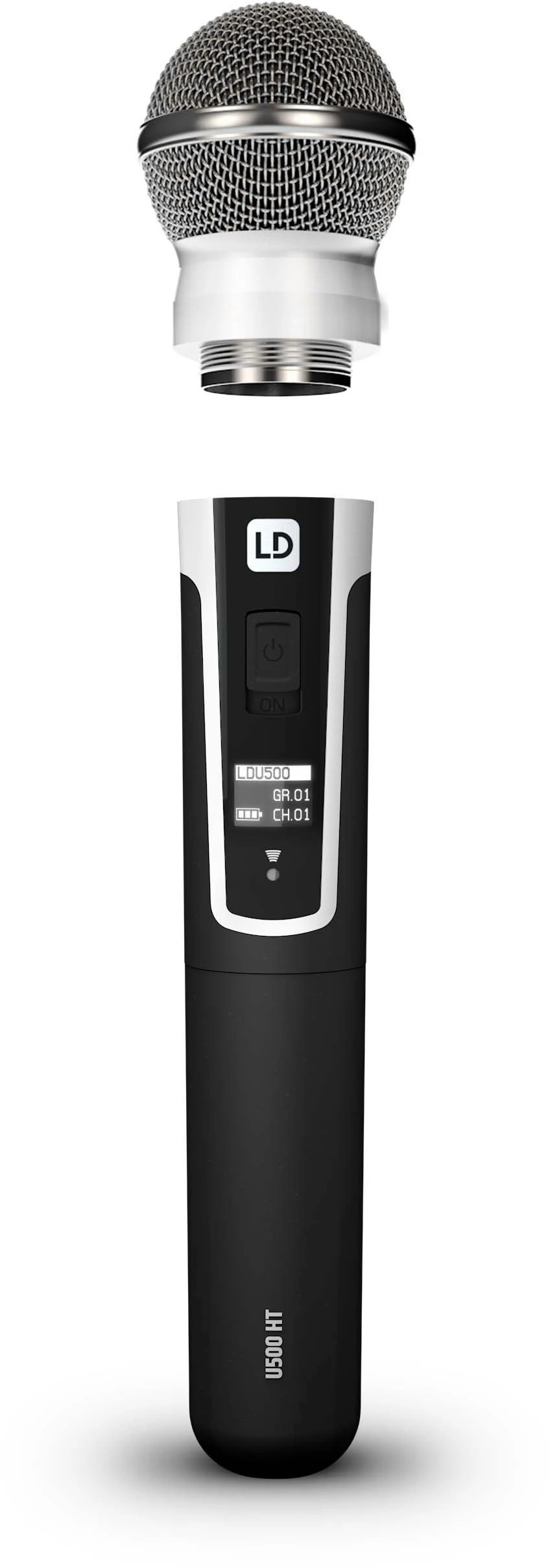 LD Systems Wireless Microphone System with Dynamic Handheld Microphone - 823 - 832 + 863 - 865MHz. - LDU508HHD (7).jpg