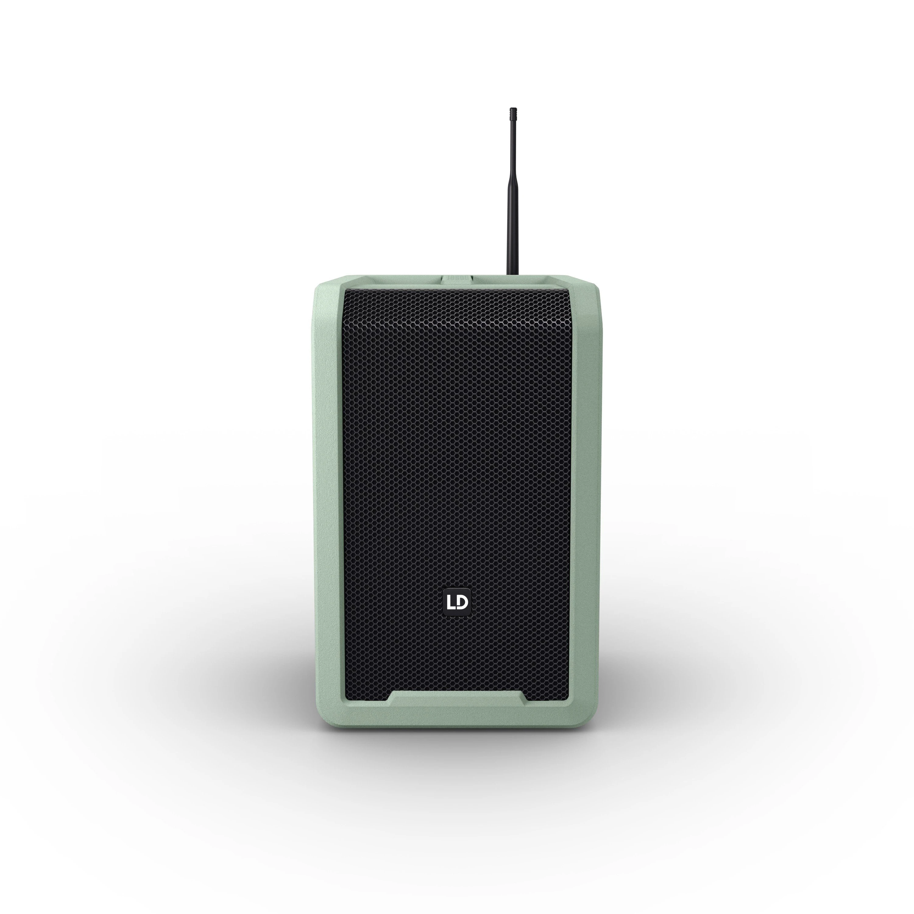 LD Systems ANNY 8 HHD B8 GN battery powered PA Speaker + Mixer + Handheld Microphone in Adventure Green - LDANNY8HHDB8GN (3).jpg