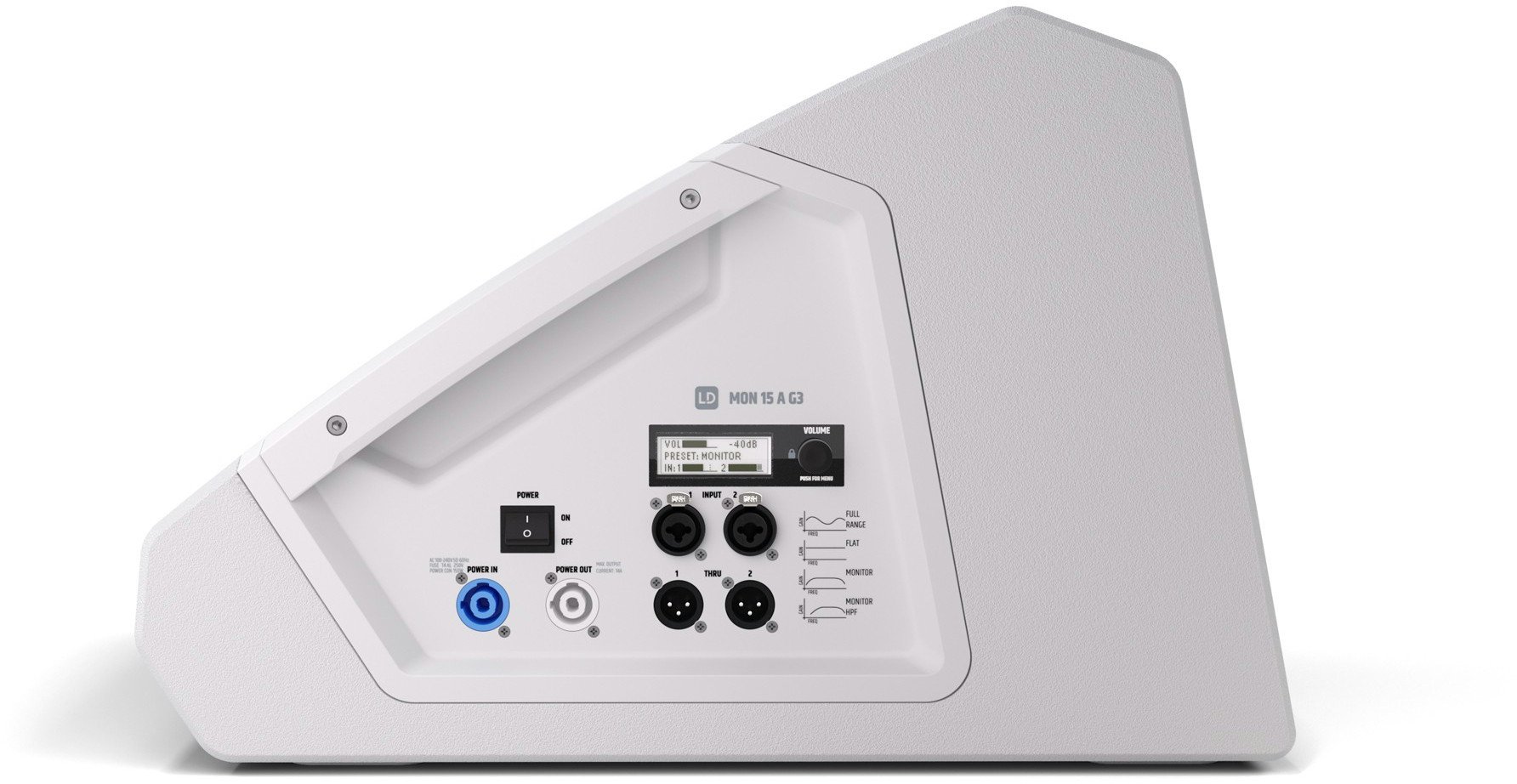 LD Systems MON 15 A G3 W Powered Stage Monitor in White - LDMON15AG3W (5).jpg