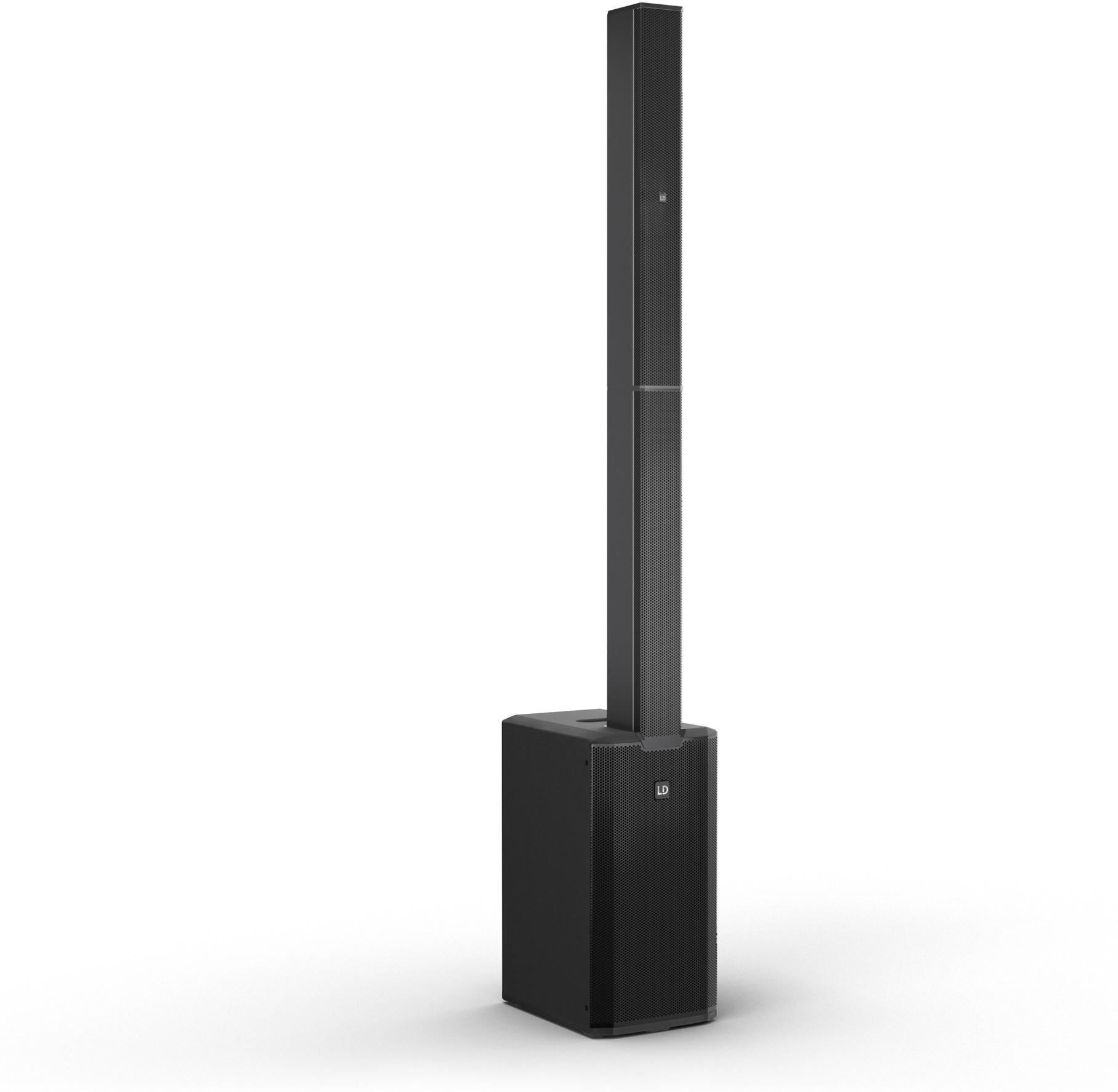 LD Systems MAUI 11 G3 MIX  Compact cardioid column PA system in Black - LDSpeakerBlack (1).jpg