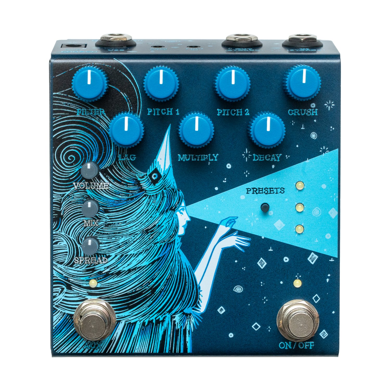 Old Blood Endeavors Dark Star Stereo Reverb Pedal - Andertons Music Co.