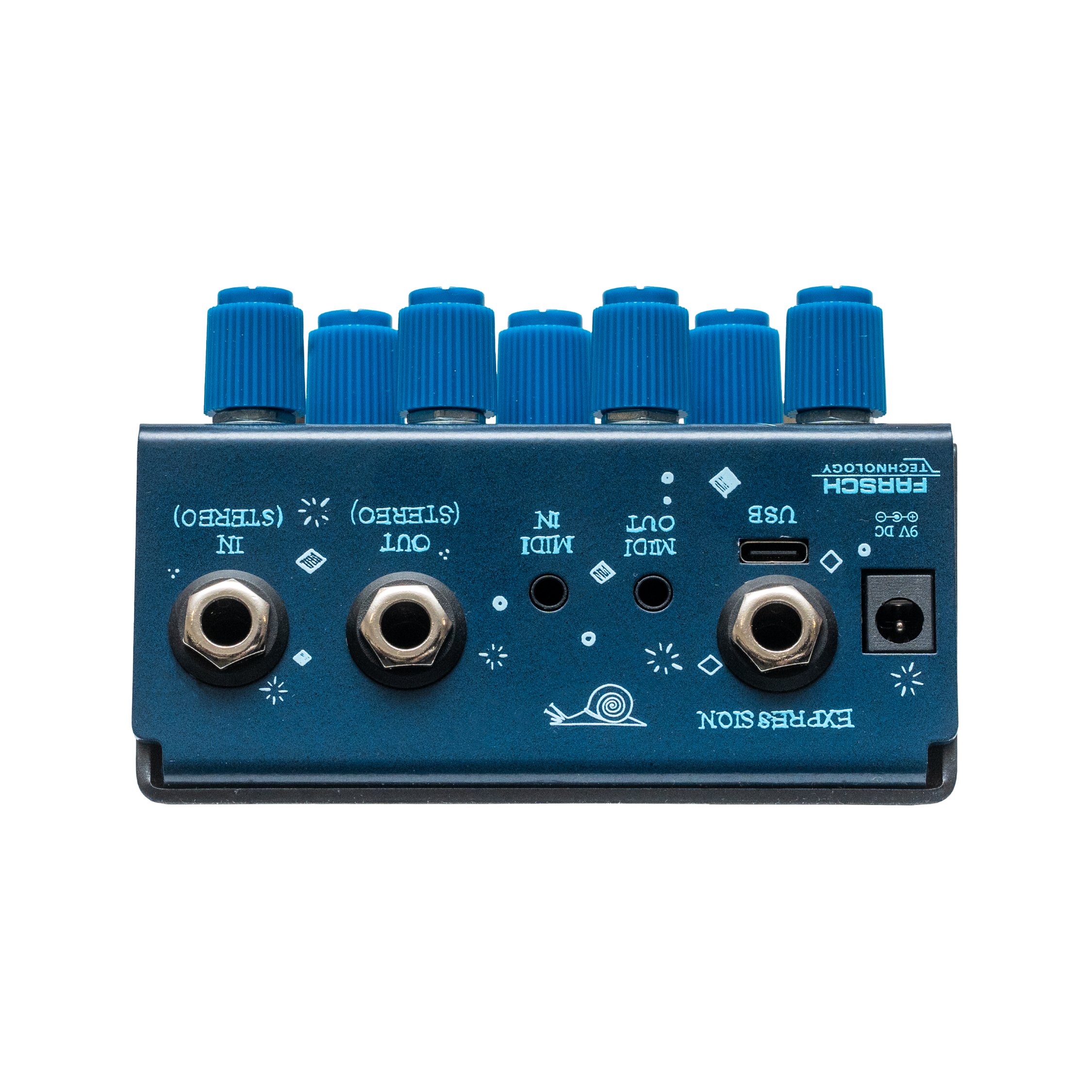 Old Blood Noise Endeavors Dark Star Stereo Reverb Pedal - obne-dark_star-blue-top.jpg