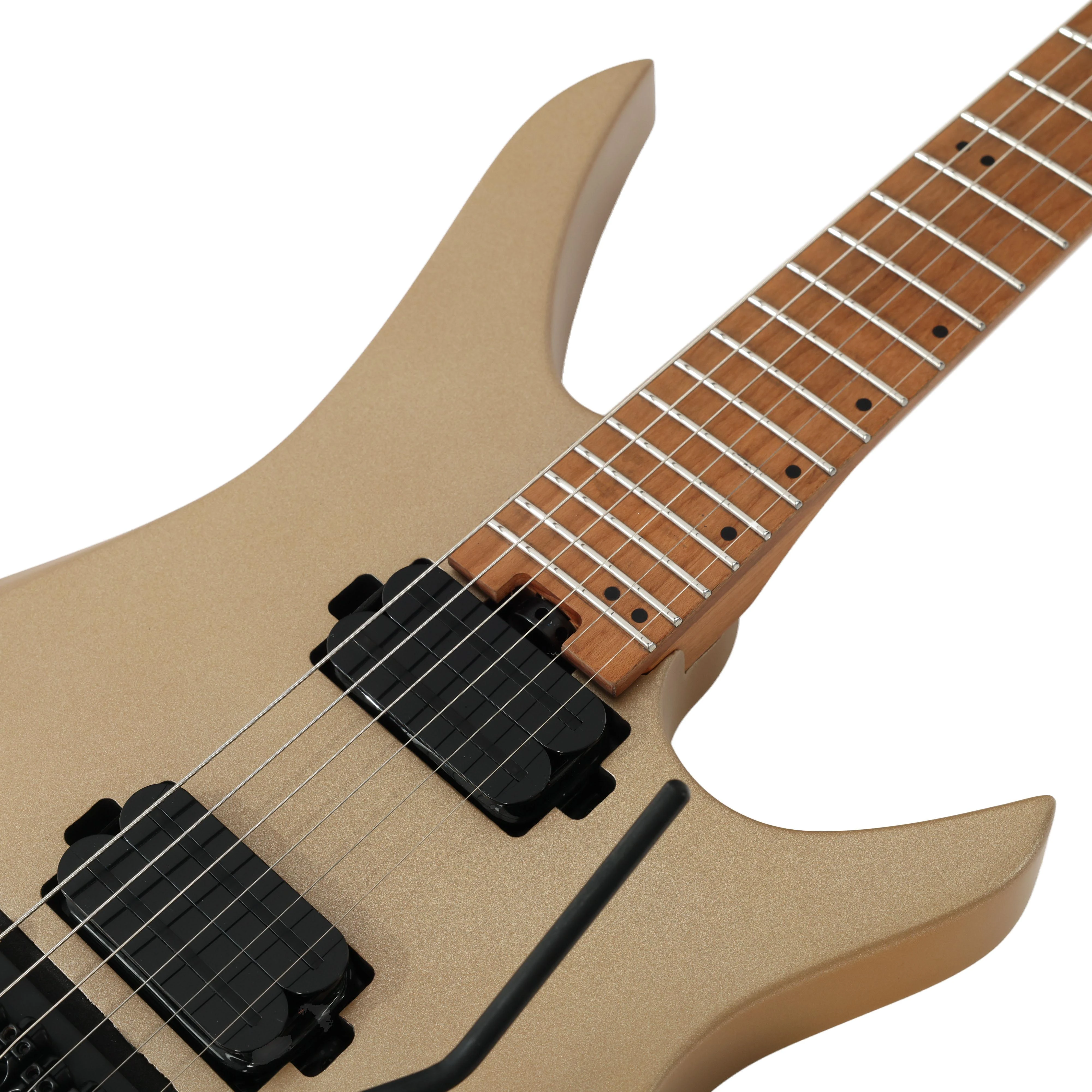 HILS NEXT HN4 Headless Electric Guitar in Satin Summer Sand - HN4SSS-Photo-Pickups.jpg