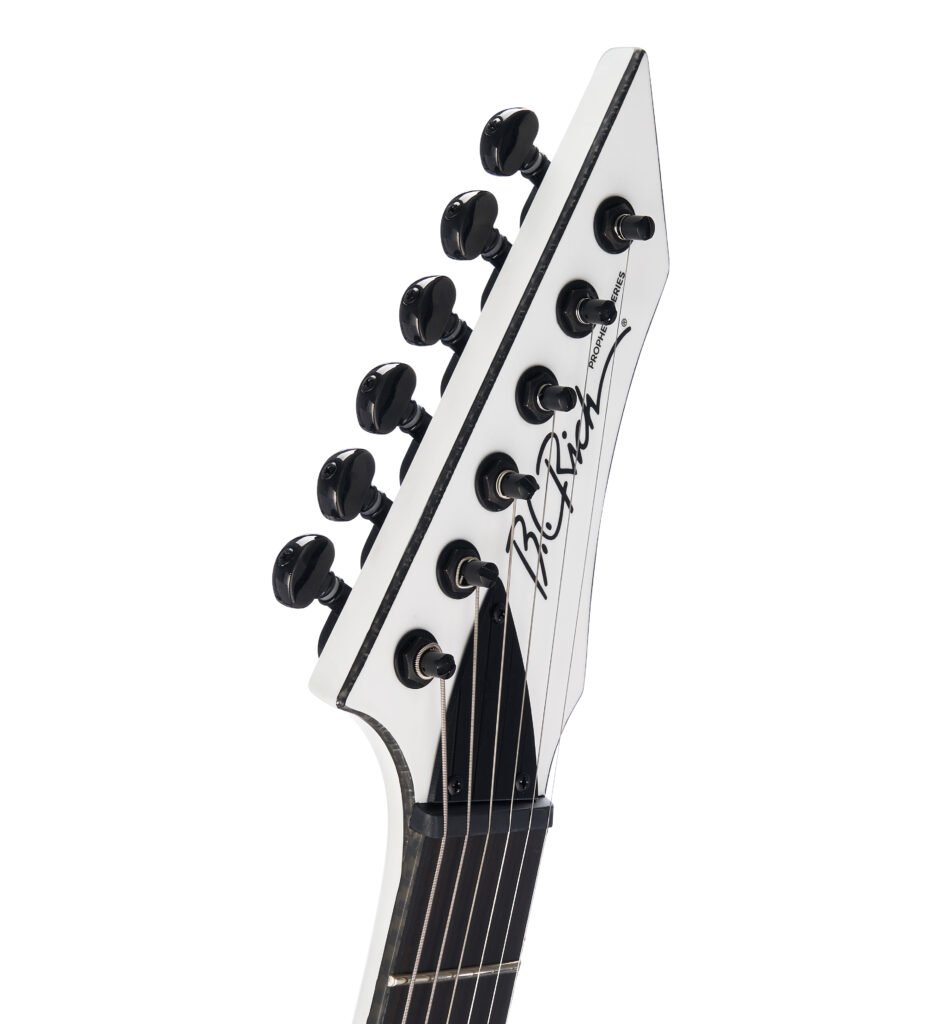 BC Rich Warlock II Prophecy with Quad in Matte White - WARAVMW 6.jpg