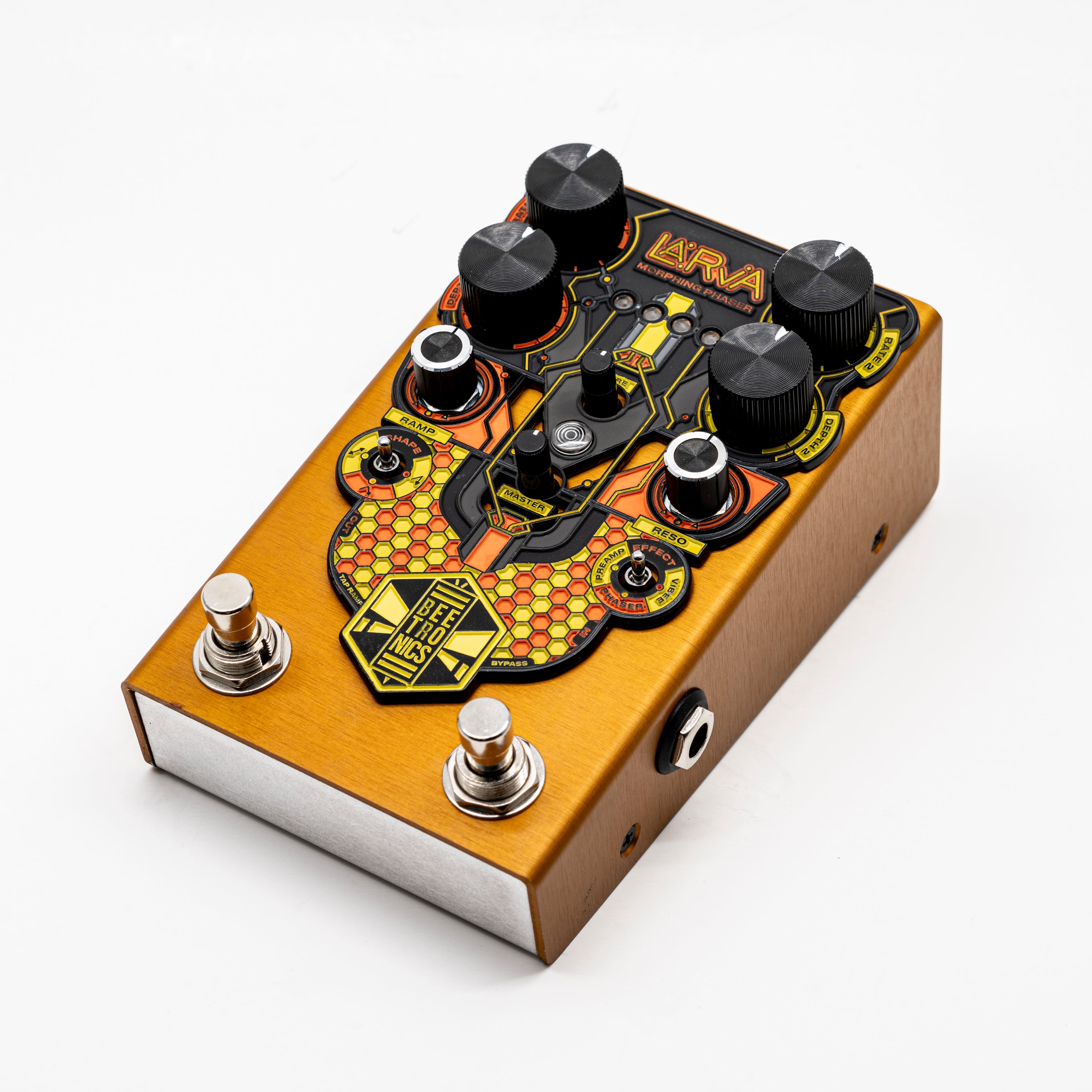 Beetronics LARVA 6-Stage Analog Morphing Phaser FX Pedal - 66598 (3).jpg