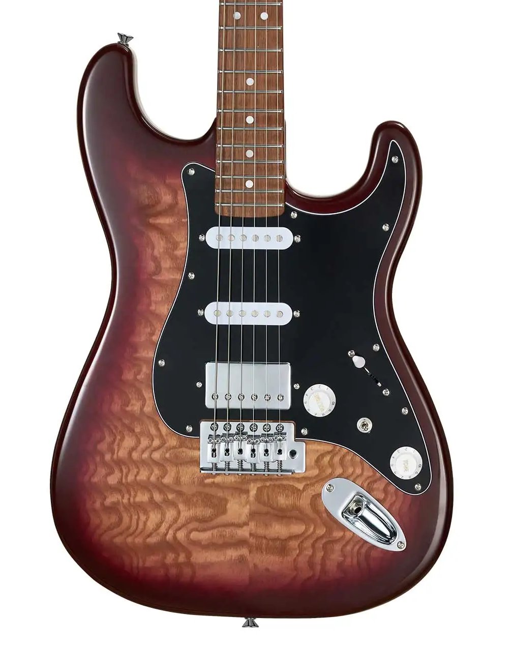 Mooer MSC20 Pro Electric Guitar in Amber Brown - MSC20PRO-AB 1.jpg