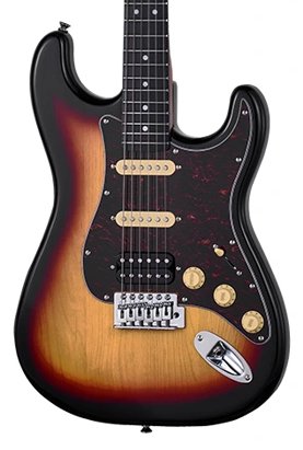 Mooer MSC10 Pro Electric Guitar in Sunburst - MSC10PRO-SB 1.jpg