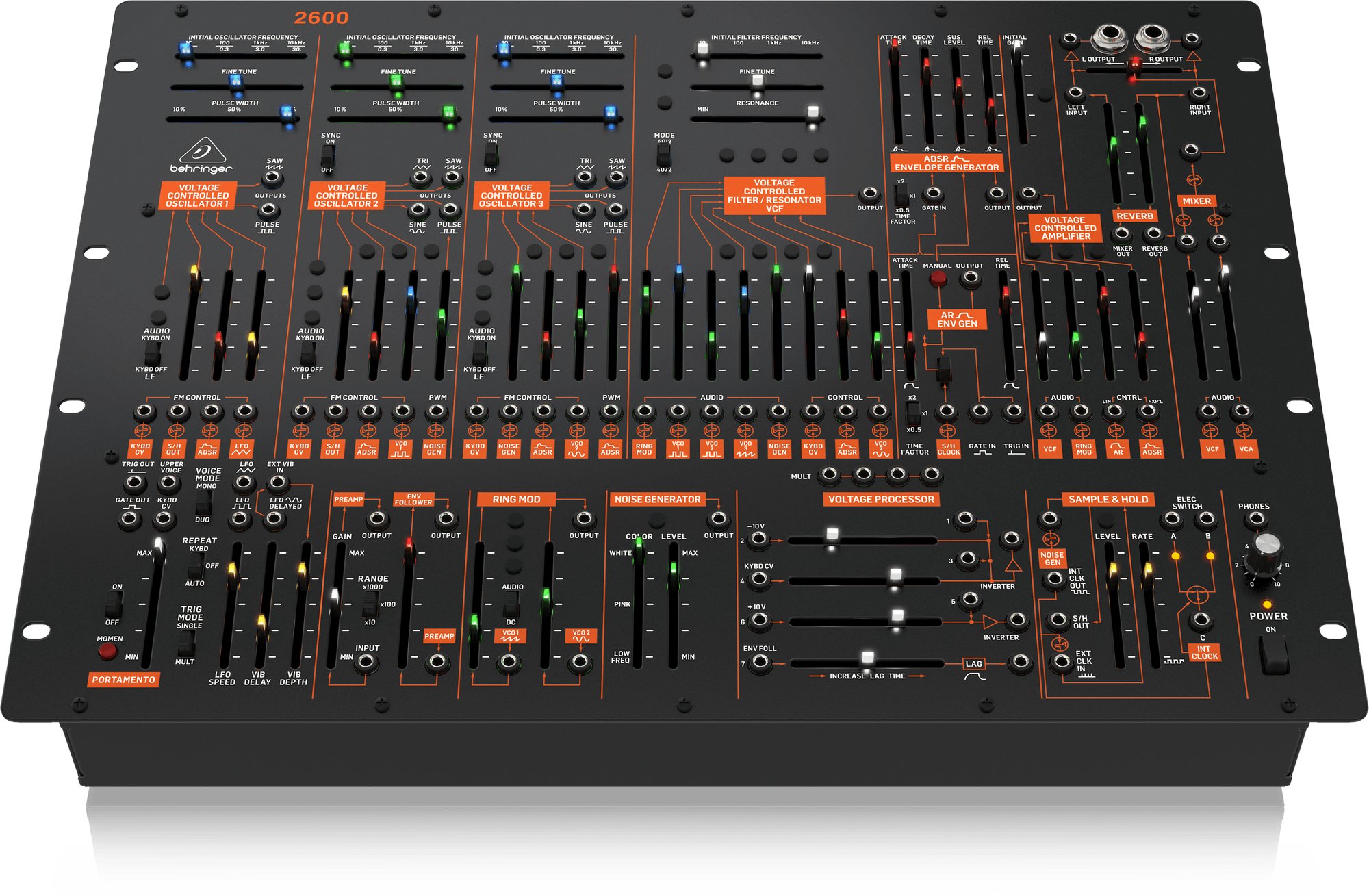 Behringer 2600、アナログシンセ、モジュラー、eurorack Behringer 2600 Analog Synth - Andertons Music Co.
