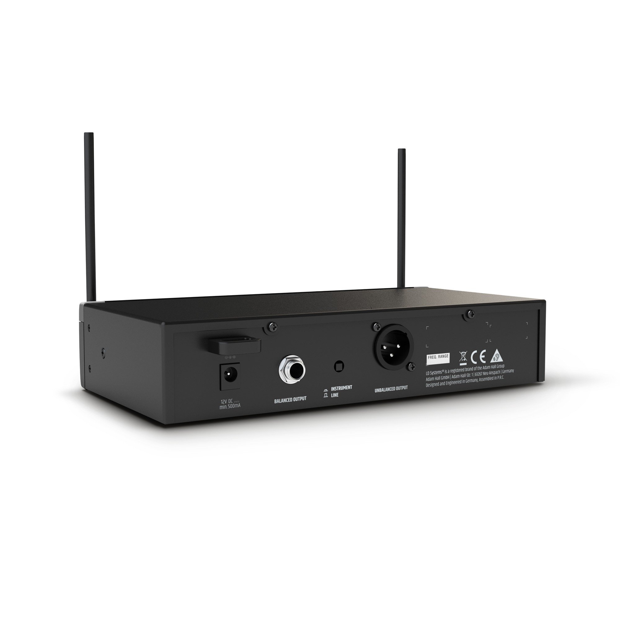 LD Systems Wireless Microphone System with Bodypack and Guitar Cable - 823 - 832 MHz + 863 - 865 MHz - LDU308BPG (3).jpg