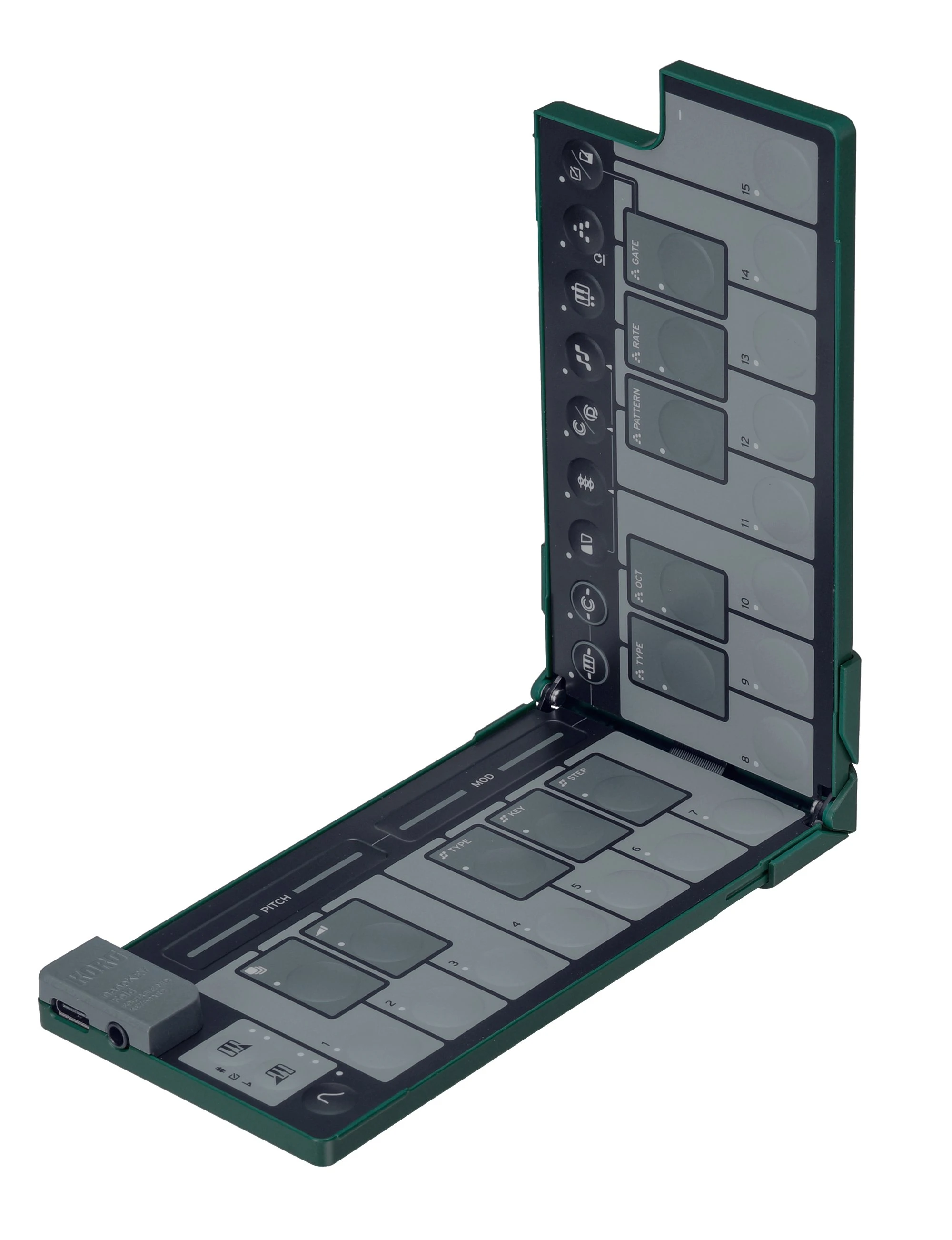 Korg nanoKEY Fold MIDI Keyboard In Alpine Green - NANOKEY-FD-AG (3).jpg