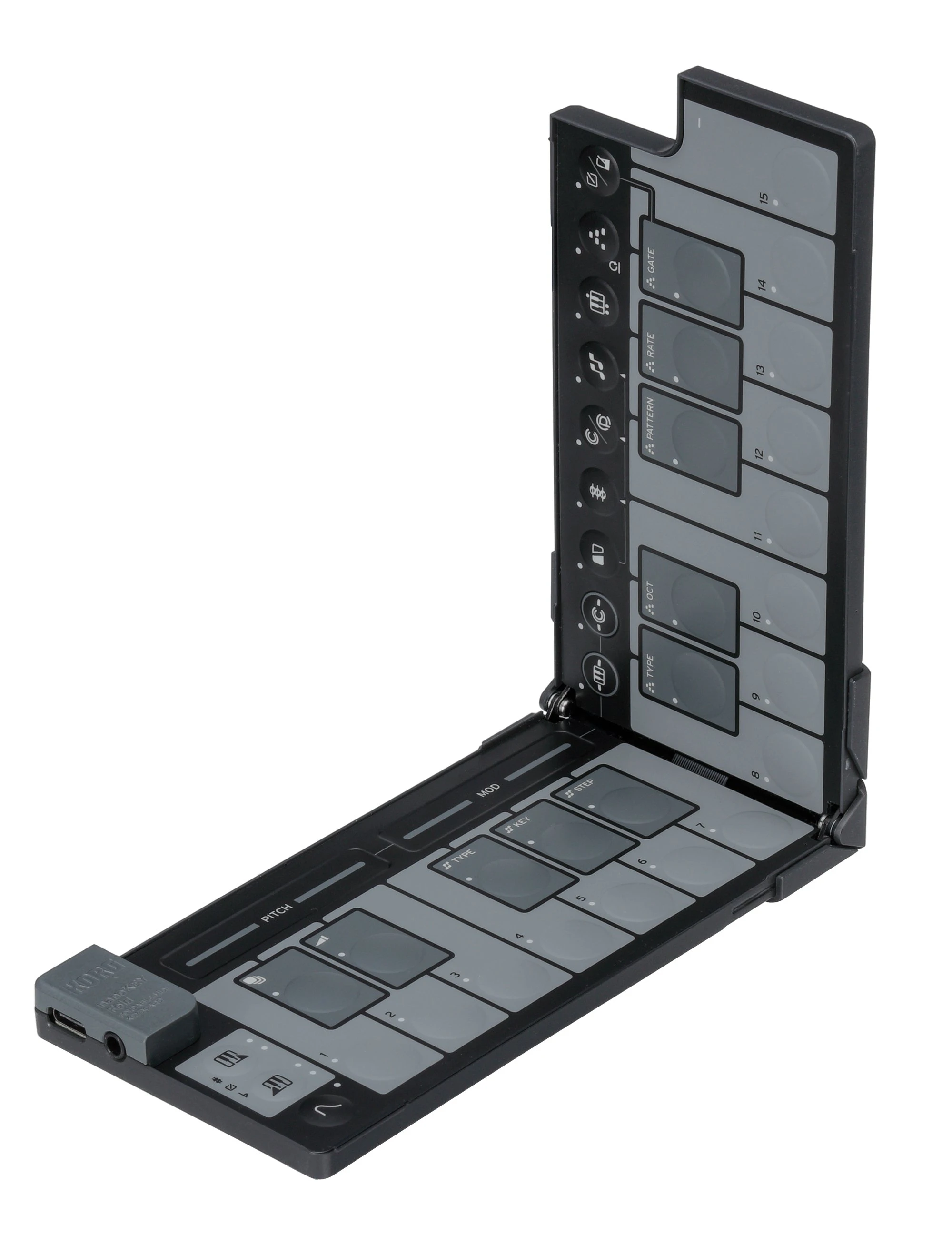 Korg nanoKEY Fold MIDI Keyboard In Black - NANOKEY-FD-BK (3).jpg