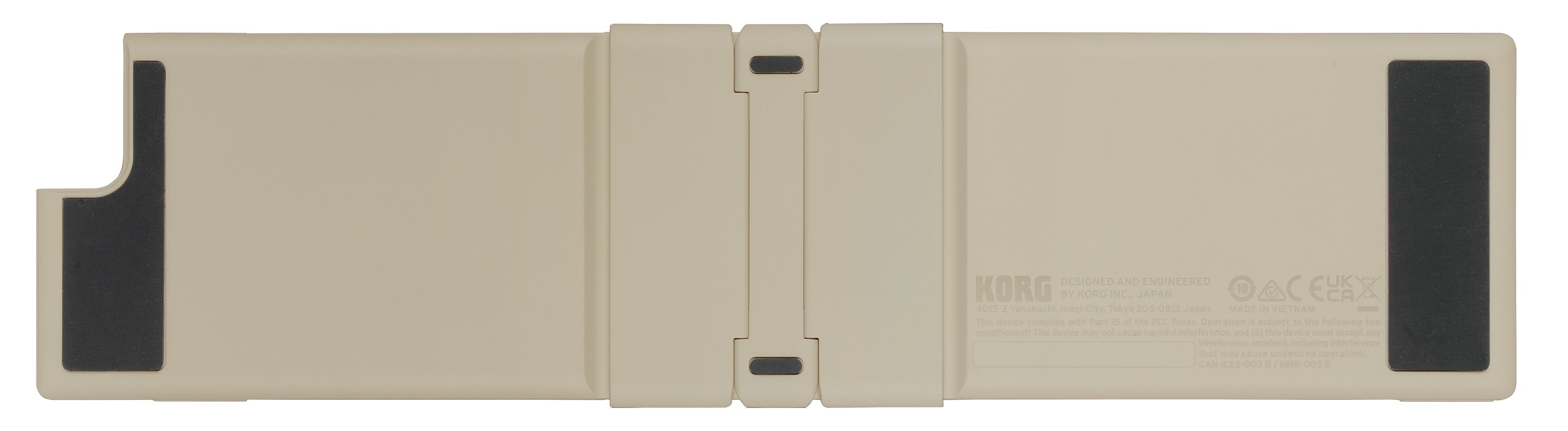 Korg nanoKEY Fold MIDI Keyboard In Sand Beige - NANOKEY-FD-SB (4).jpg