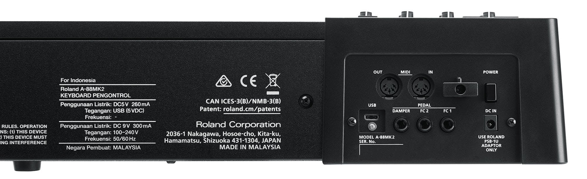 Roland A-88MKII 88-Note MIDI Keyboard & Controller - 371928-A88_MKII_R_UP.jpg