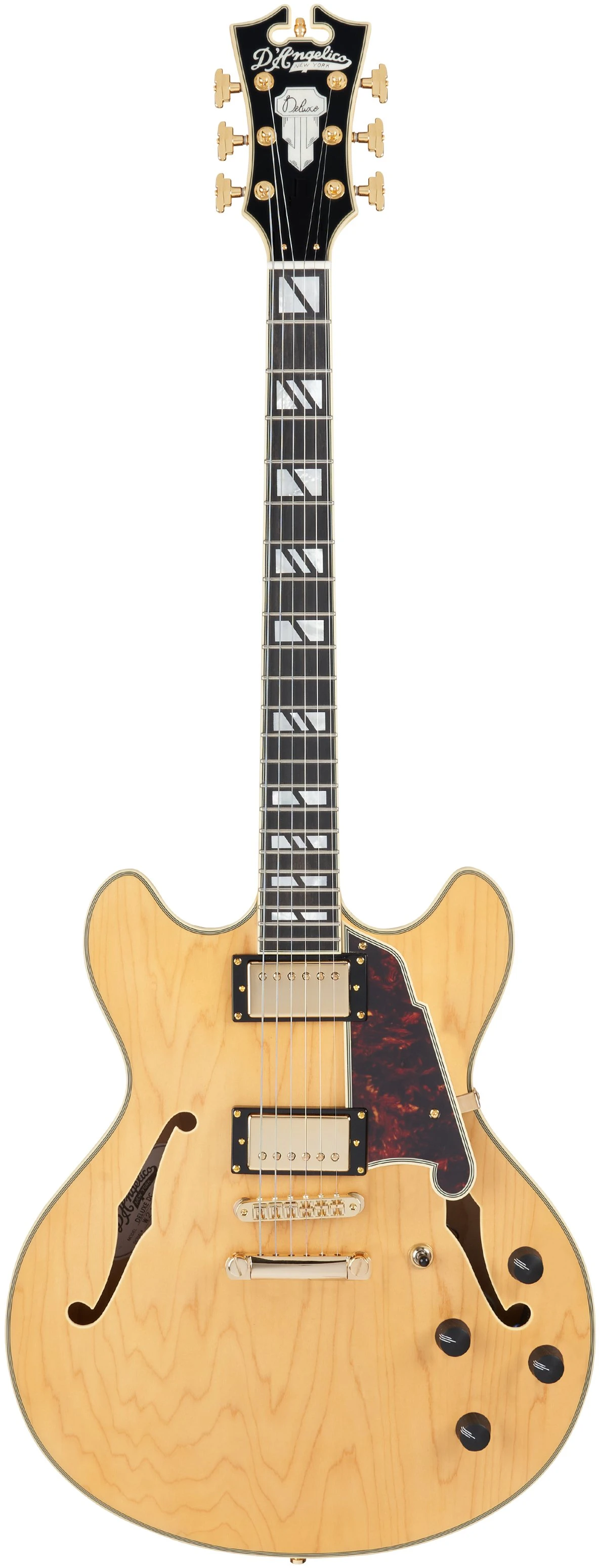 D'Angelico Deluxe DC in Satin Honey - DADDCSHNGS-WF.jpg