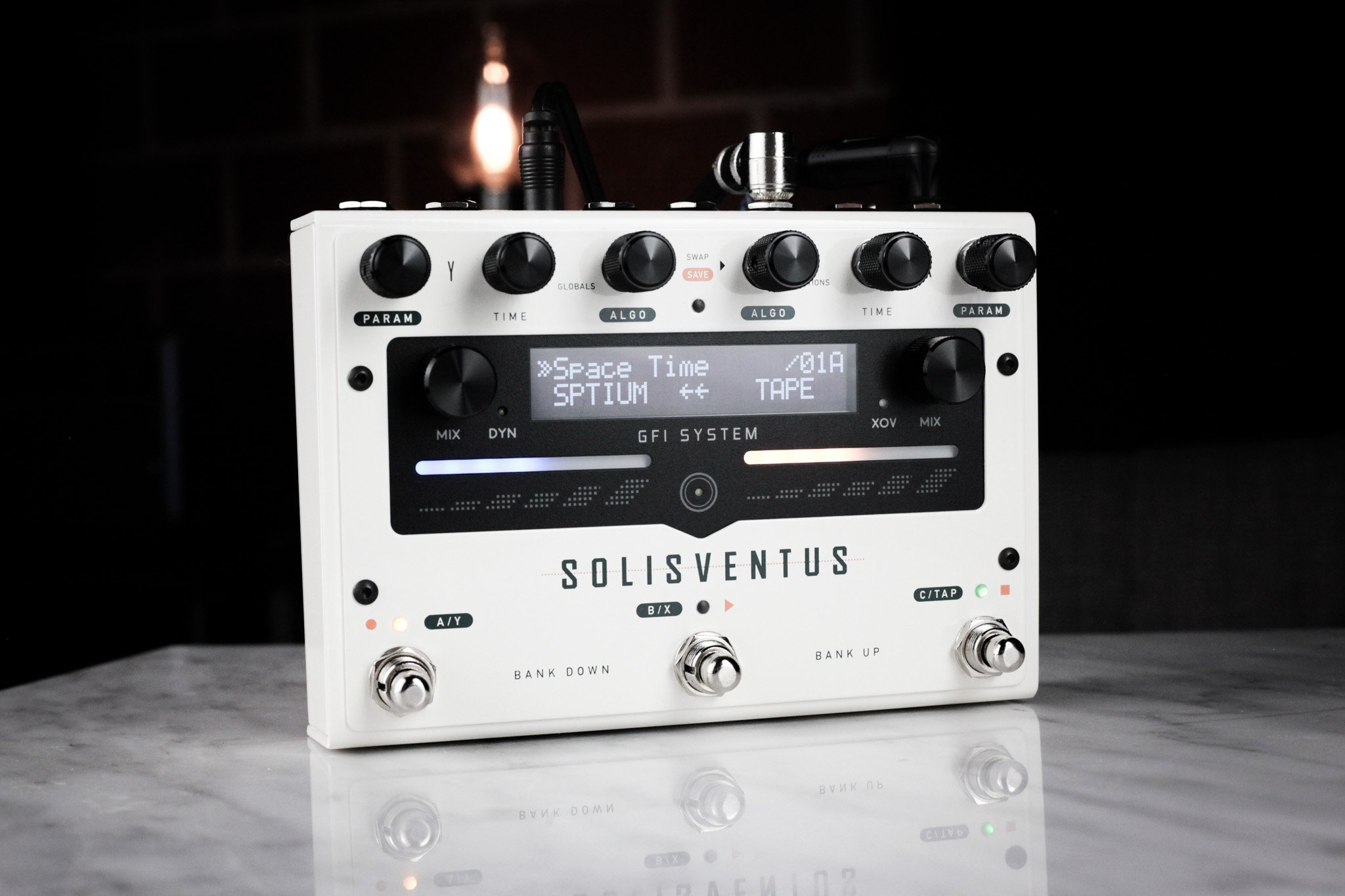 GFI System Solis Ventus Dual Engine Delay and Reverb Pedal
