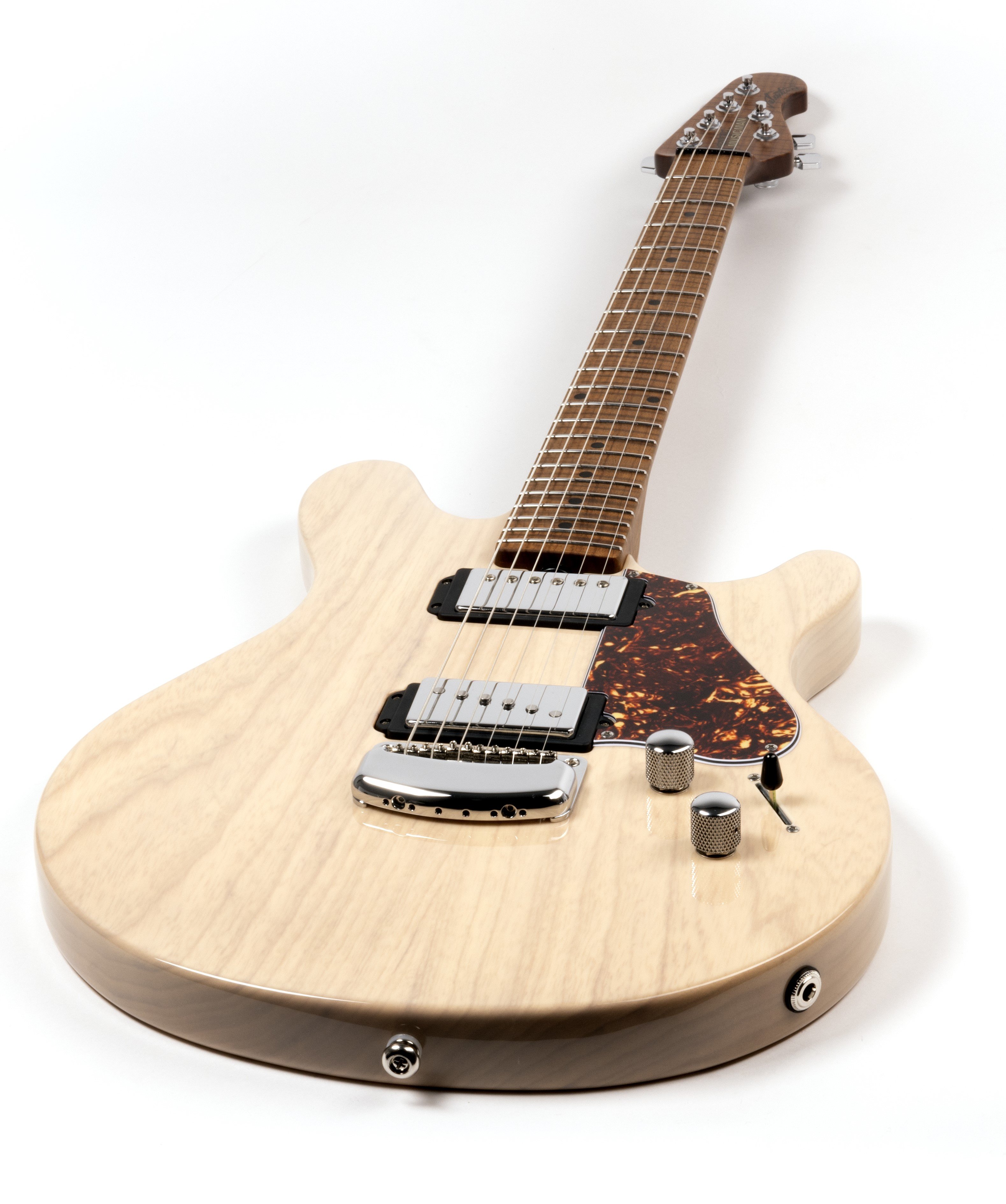 Music Man Valentine Electric Guitar in Trans Buttermilk  - 570-TU-R1-03-MB-CR-3.jpg