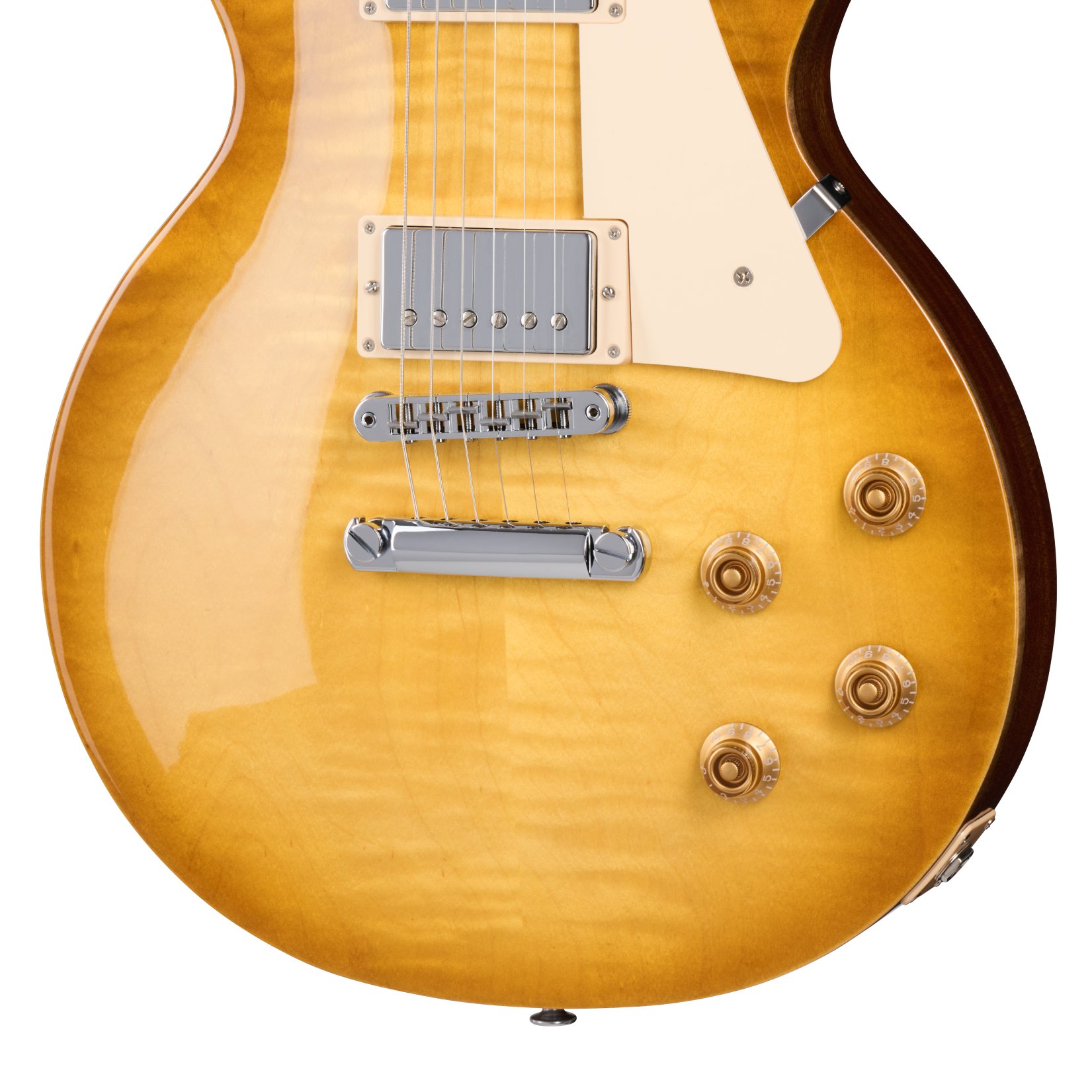 Gibson Les Paul Studio Session Electric Guitar in Honey Burst  - LPSTAA01HBCH1_knobs.jpg