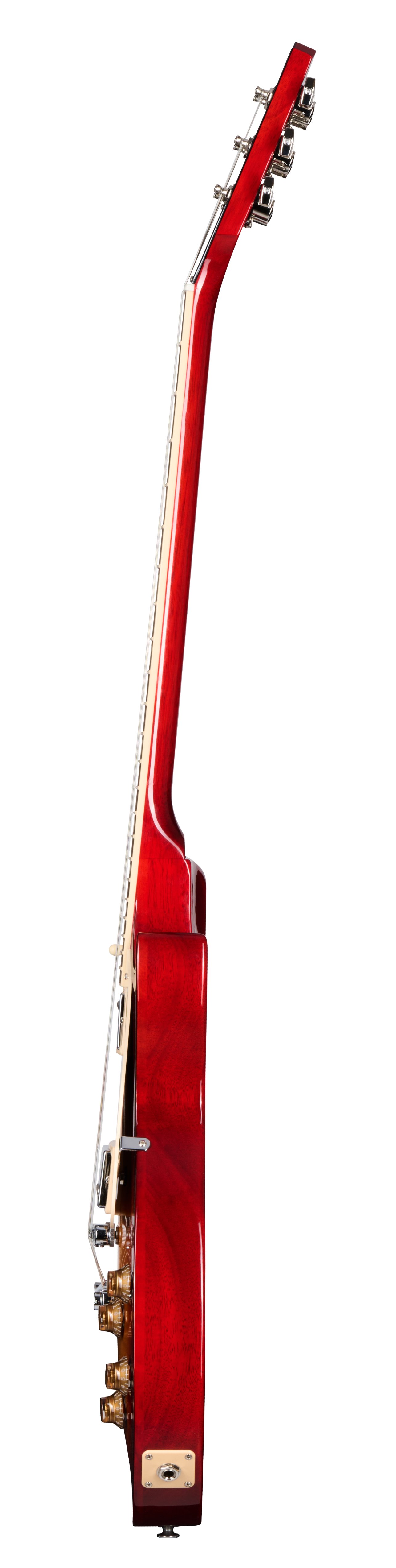 Gibson Les Paul Studio Session Electric Guitar in Bourbon Burst - LPSTAA01B8CH1_side.jpg
