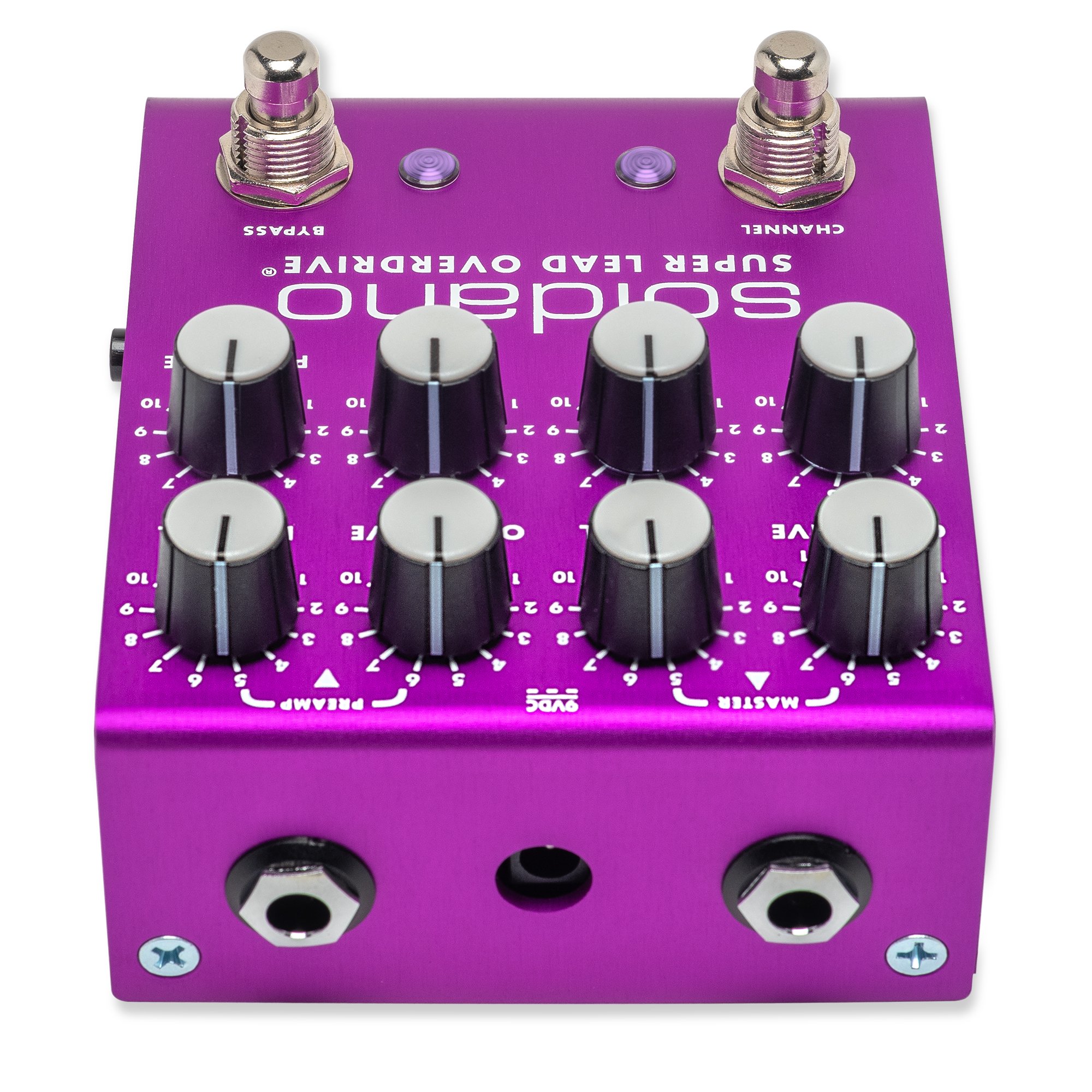 Soldano SLO Super Lead Plus Overdrive Pedal in Purple