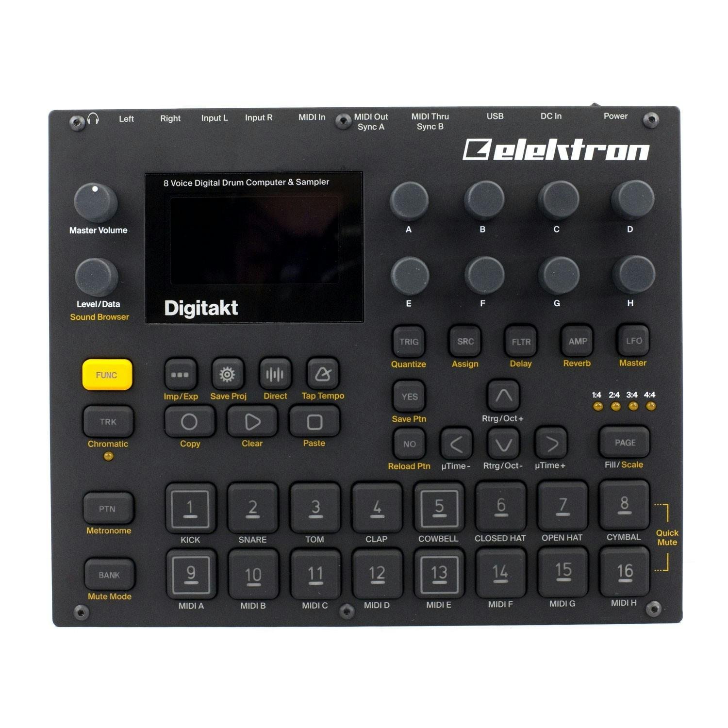 Elektron Digitakt Drum Computer and Sampler - Andertons Music Co