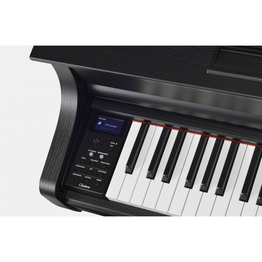 Yamaha CLP845 in Black with Stool & Headphones - NCLP845BUK - panel.jpg