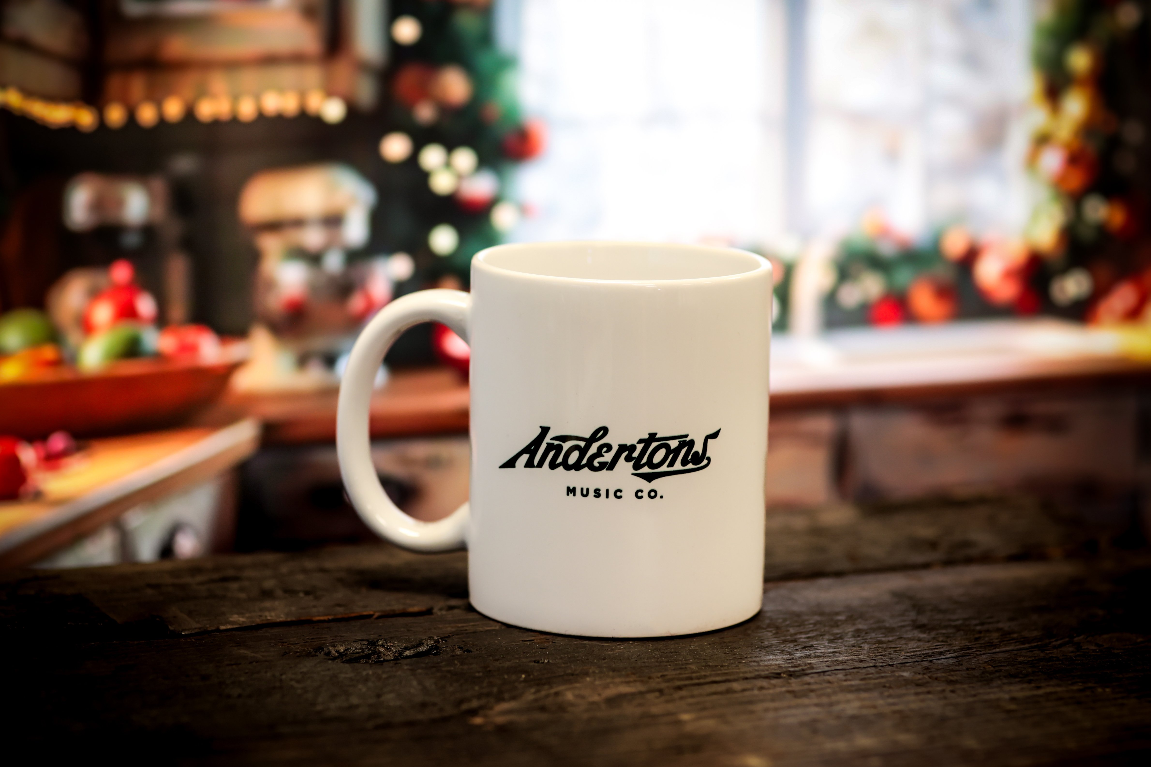 Andertons Music Co. Mug in White with Black Logo - MUG-WHT xmas (4).jpg