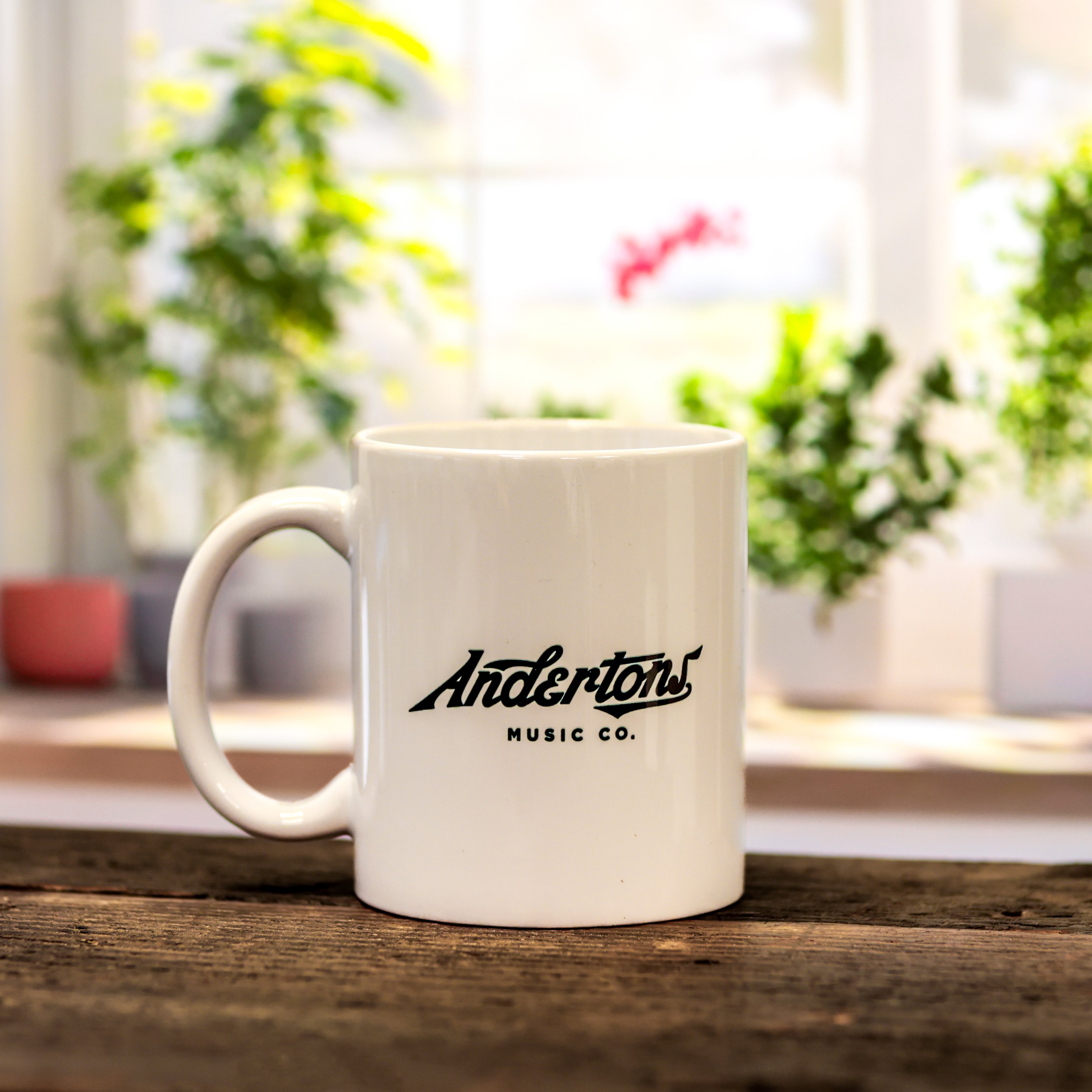 Andertons Music Co. Mug in White with Black Logo - MUG-WHT (4).jpg