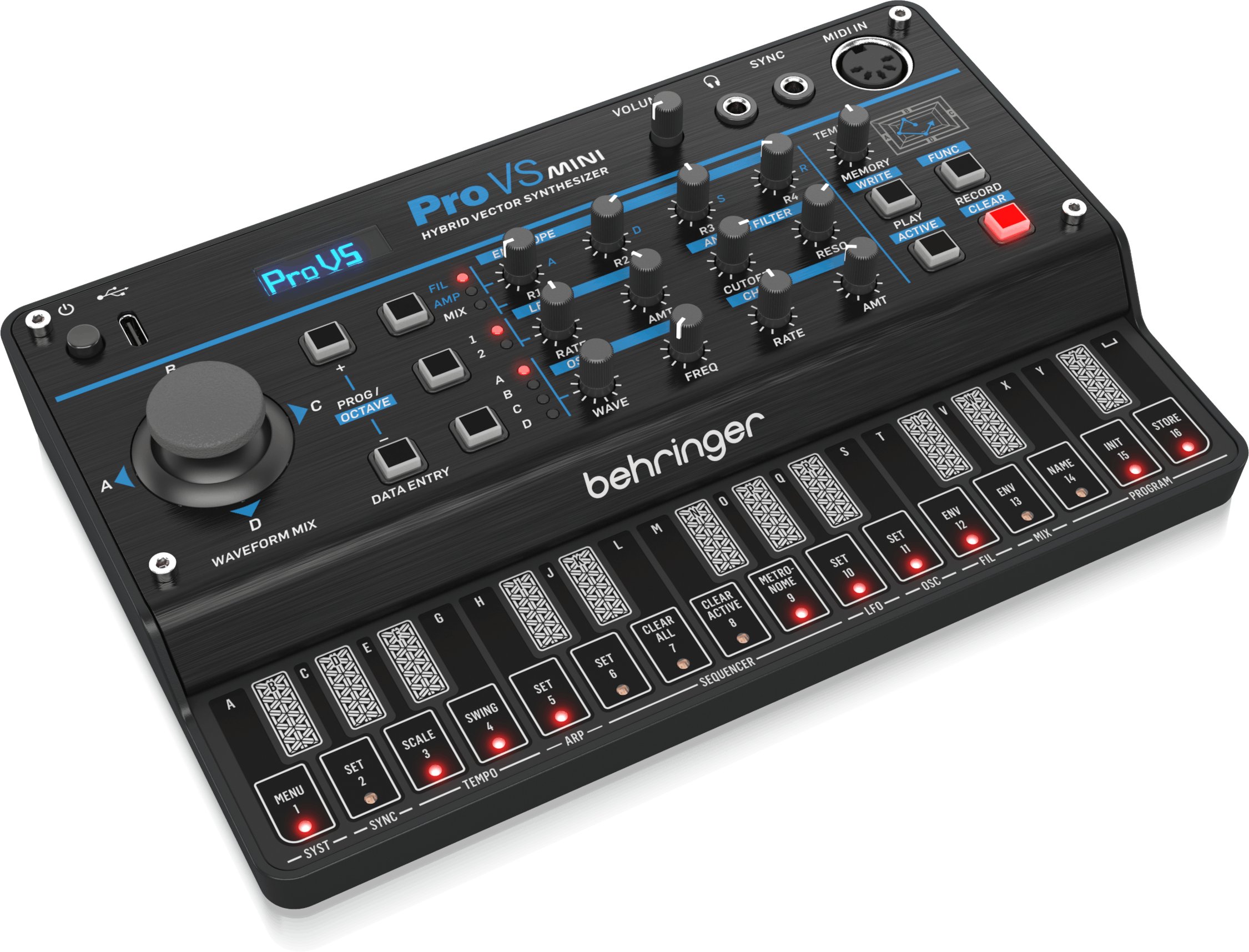 Behringer Pro VS mini ベリンガーハイブリッドシンセサイザー Behringer PRO-VS MINI - Andertons Music Co.