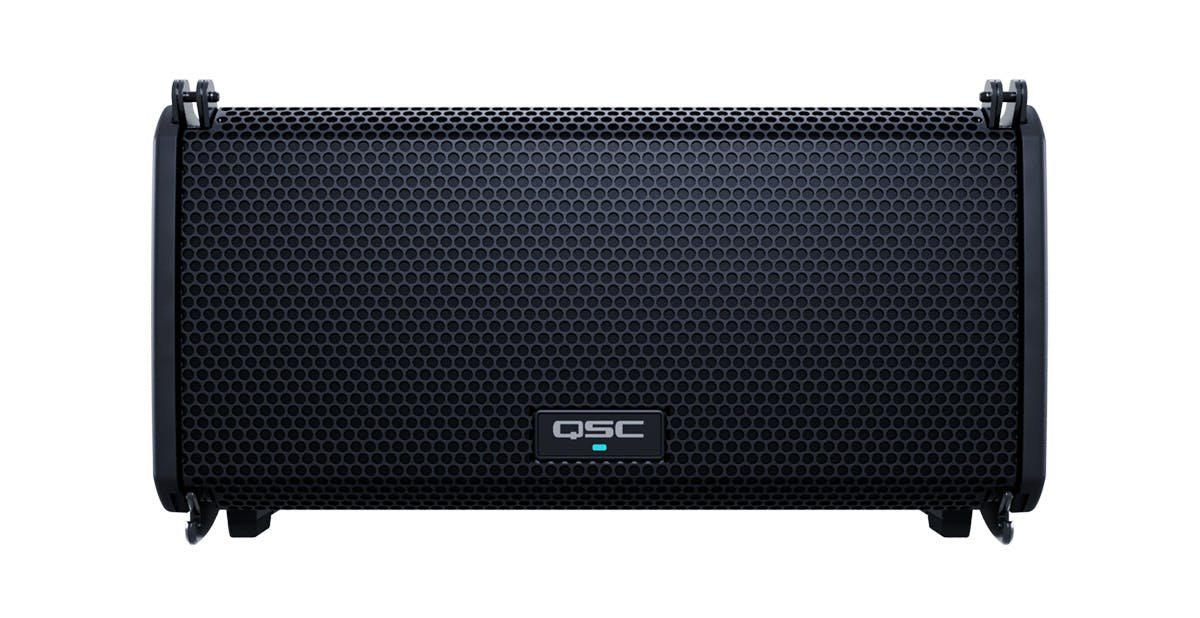 QSC LA 108 8-in Two-way Active Line Array Loudspeaker - LA108-QSC_LA_108_Line_Array_Loudspeaker_Front.jpg