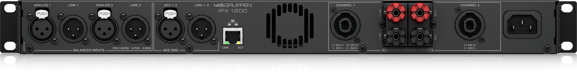 Lab Gruppen IPX 1200 - Compact 1200W 2-Channel DSP Controlled Power Amplifier - 000-D9E04-00010 5.jpg