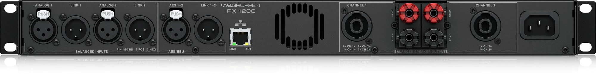 Lab Gruppen IPX 1200 - Compact 1200W 2-Channel DSP Controlled Power Amplifier - 000-D9E04-00010 5.jpg