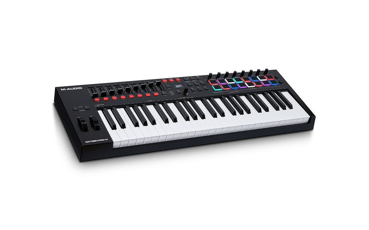 M-AUDIO Oxygen Pro 49 MIDI キーボード M-Audio Oxygen Pro 49 MIDI Keyboard & Controller - Andertons Music Co.