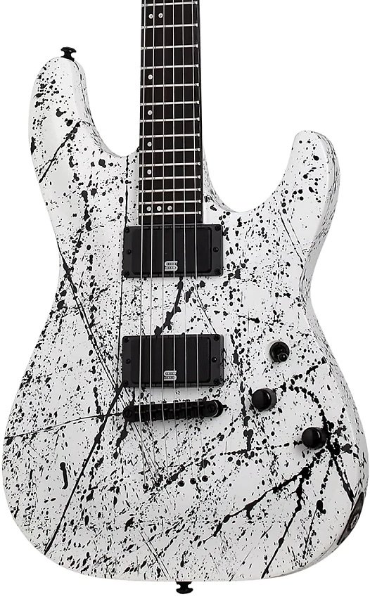 Schecter C-1 Electric Guitar in Ink Bomb - SCH-GTR-2986  1.jpg