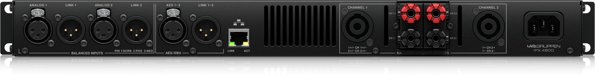 Lab Gruppen IPX 4800 Compact 4800W 2-Channel DSP Controlled Power Amplifier - 0107-ACG86-UK1 5.jpg