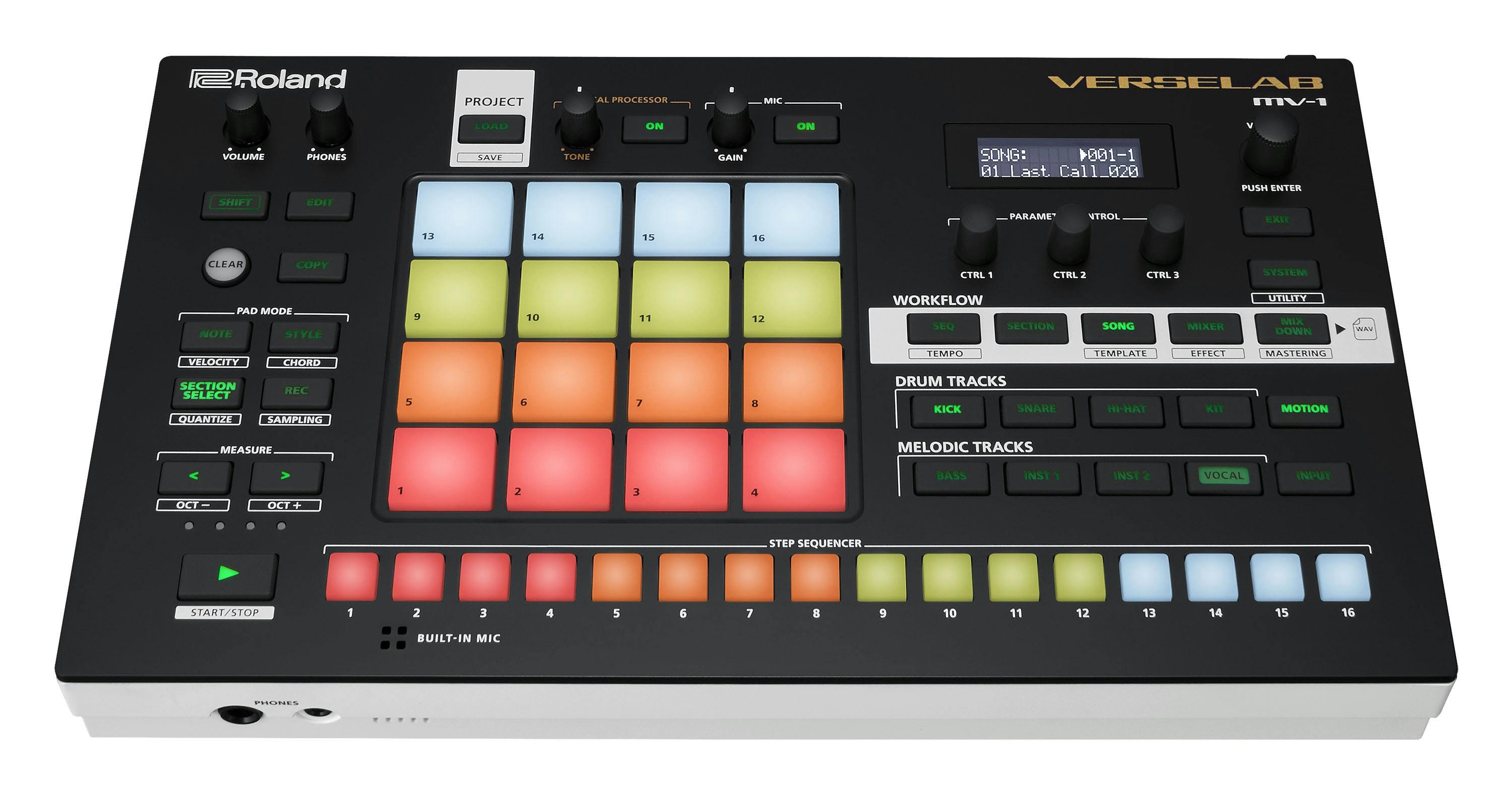 Roland VERSELAB MV-1 Song Production Studio - Andertons Music Co.