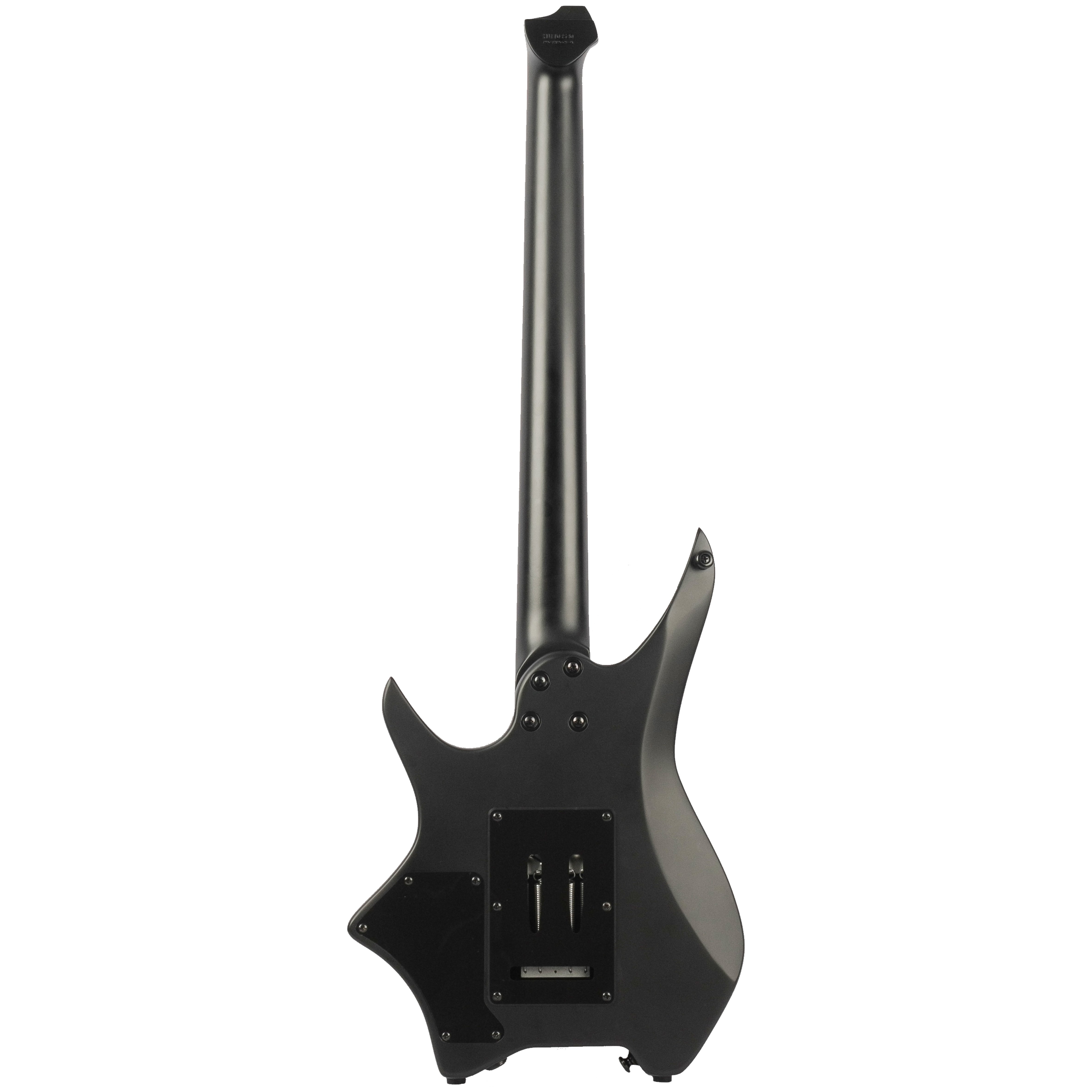 HILS NEXT HN4 Headless Electric Guitar in Satin Black - HN4SBK Back.jpg