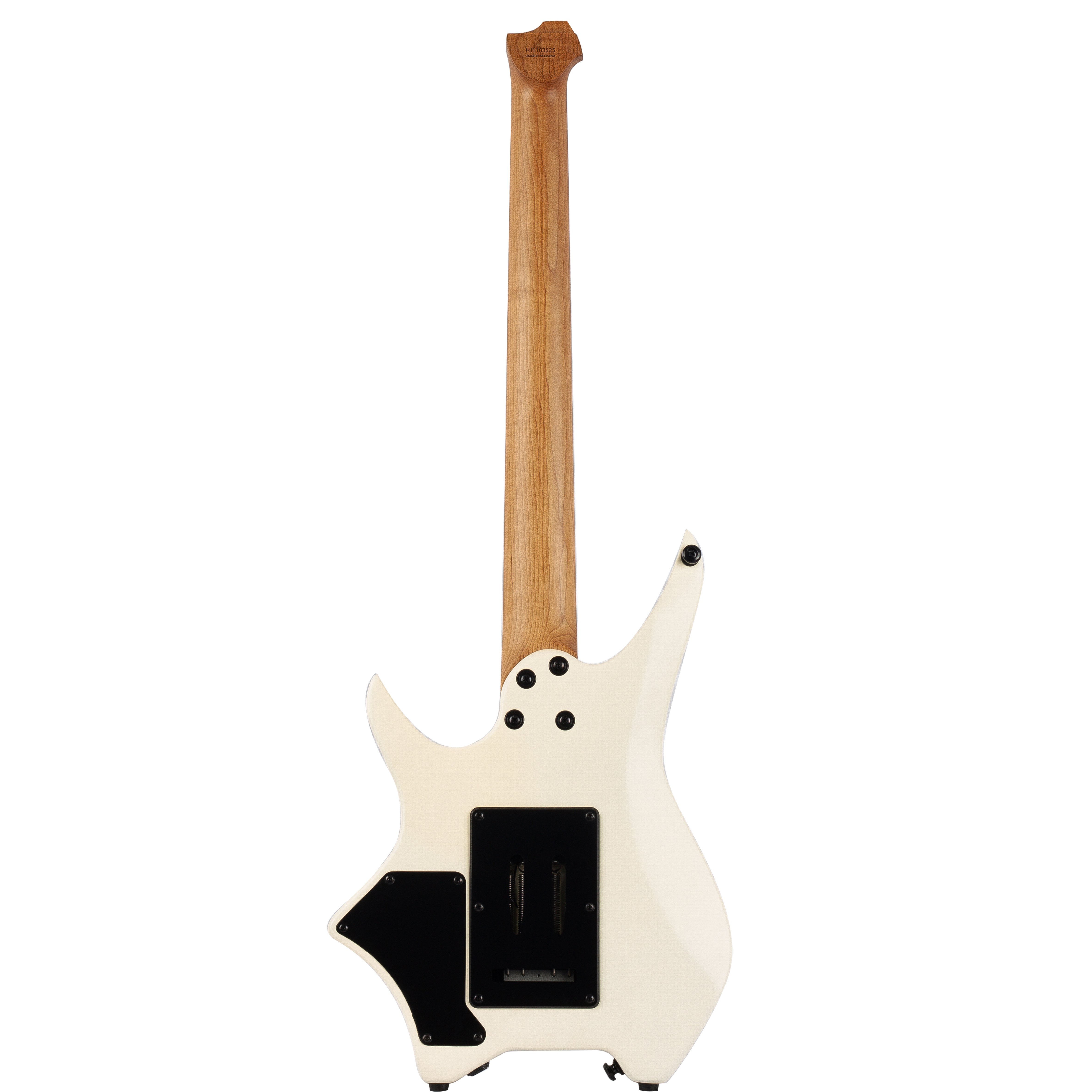 HILS NEXT HN4 Headless Electric Guitar in Satin Ivory - HN4SIV Full Back 2.jpg