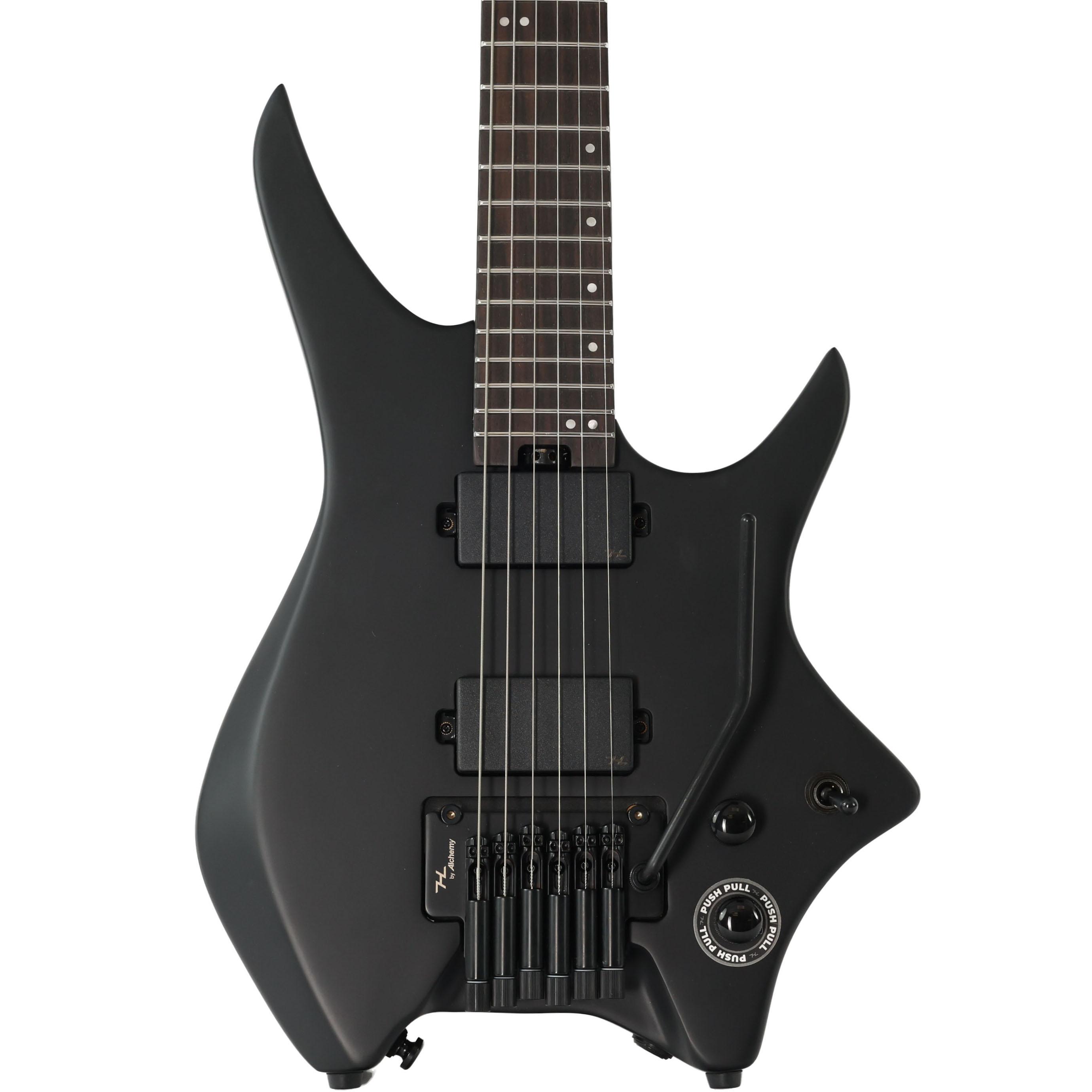 HILS NEXT HN5 Headless Electric Guitar in Satin Black - HN5S-NS-B-Photo-Body.jpg