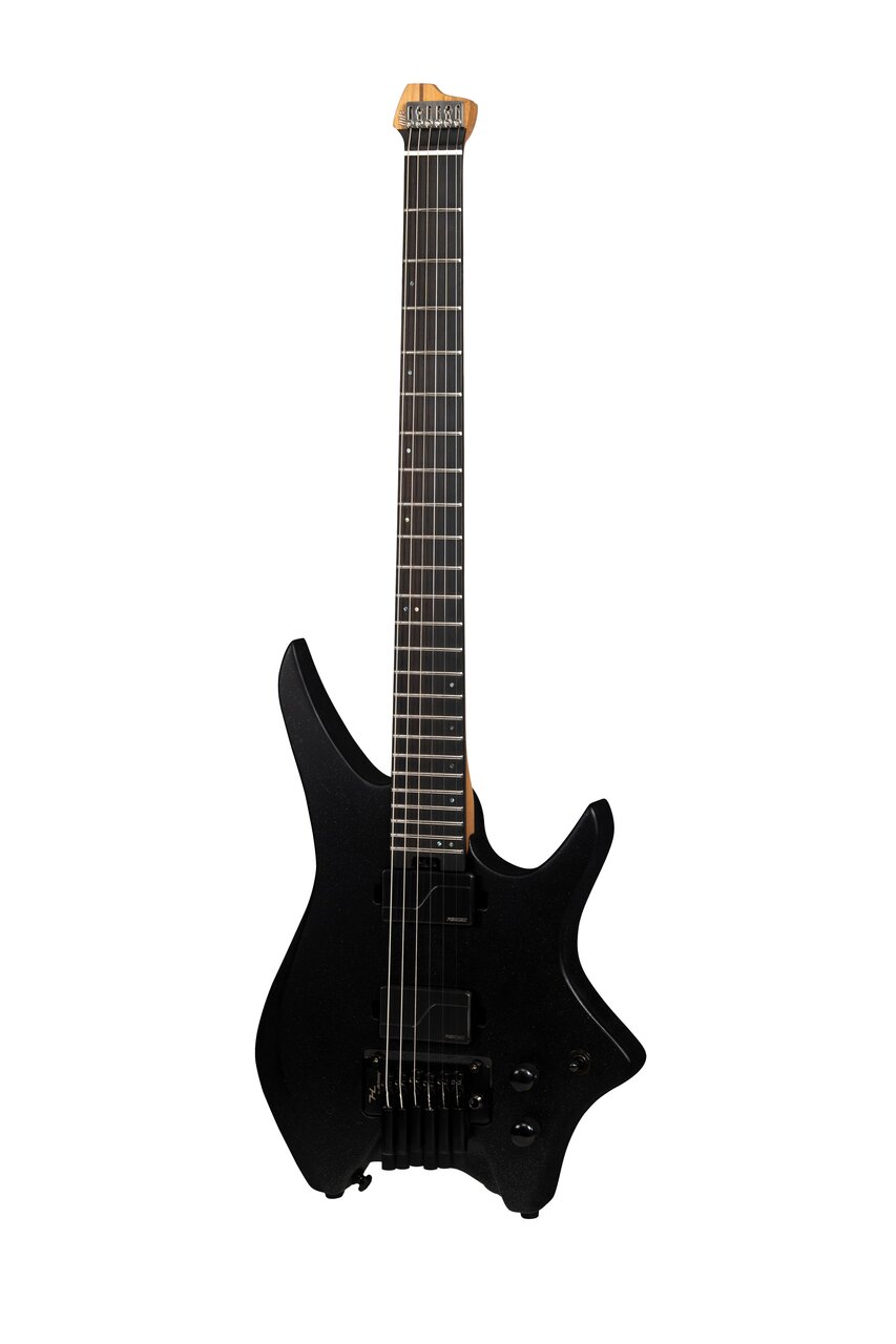 HILS NEXT HN7 Electric Guitar in Satin Galaxy Black with Tremolo - DSC04620_JPG.jpg