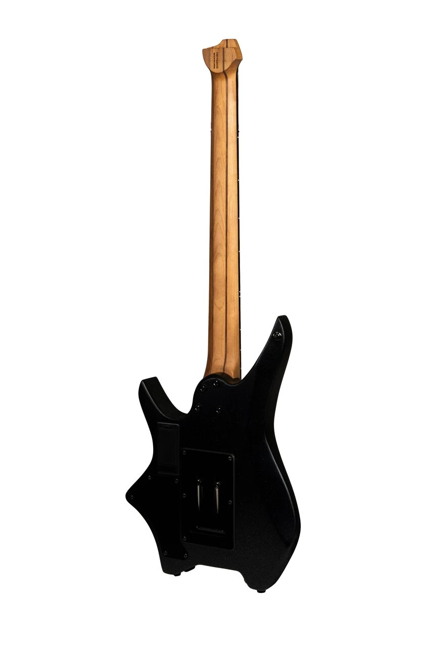 HILS NEXT HN7 Electric Guitar in Satin Galaxy Black with Tremolo - DSC04622_JPG.jpg