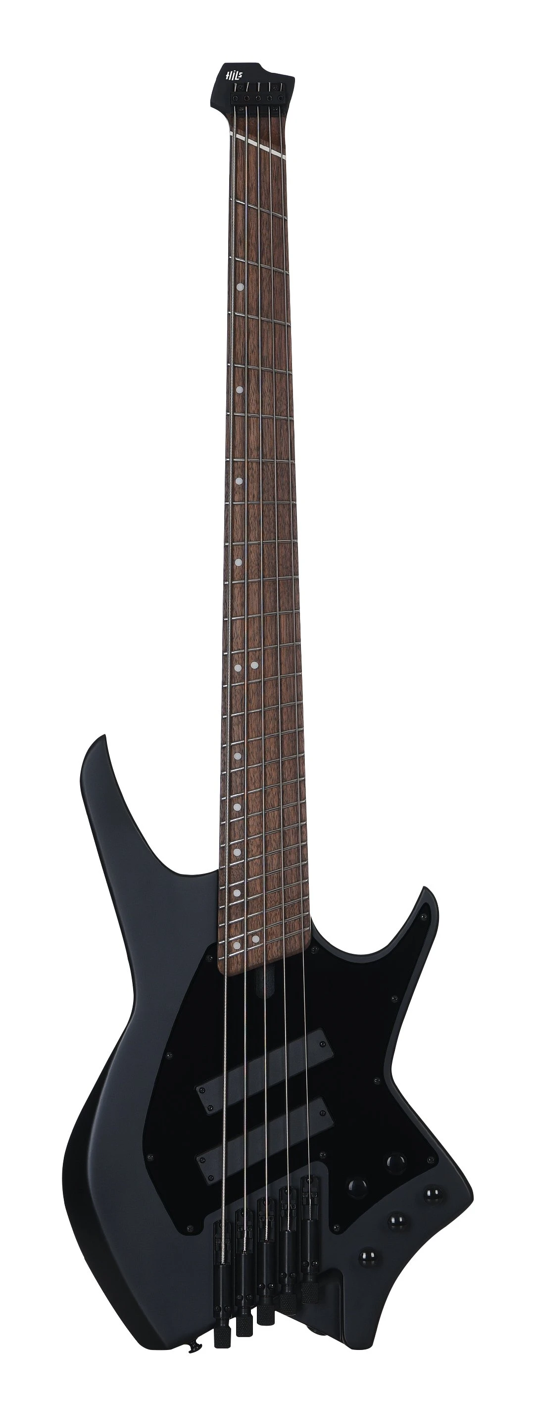 HILS NEXT HNB5 5-String Bass Guitar in Satin Black with Fanned Frets - DSC_3322 복사.jpg