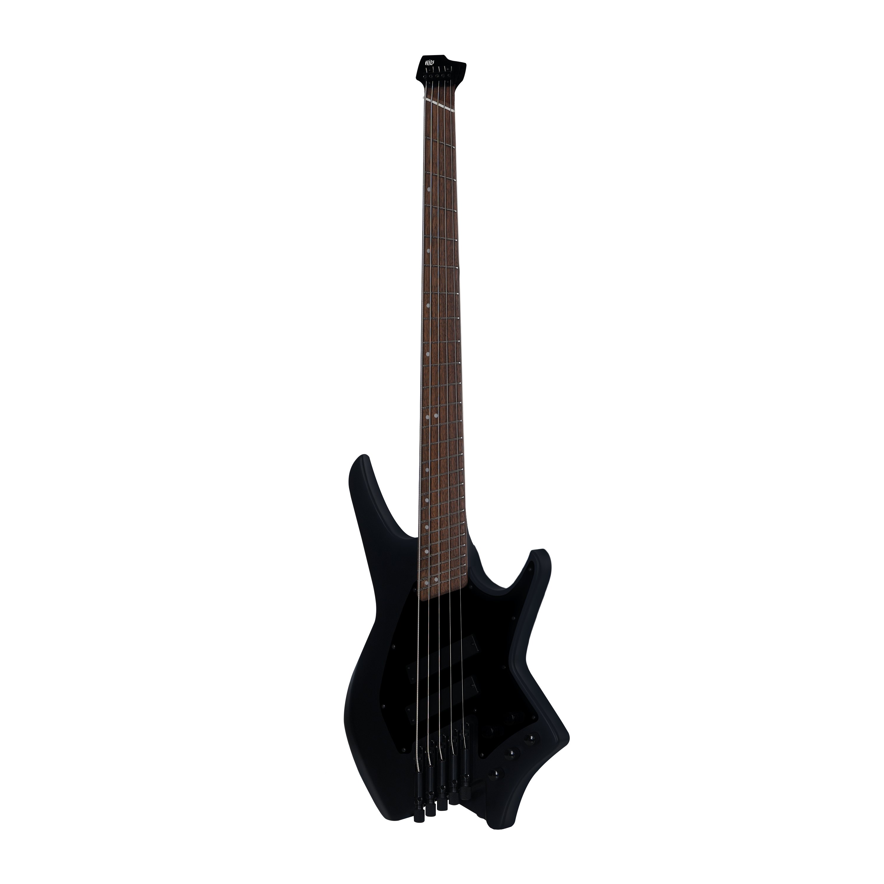 HILS NEXT HNB5 5-String Bass Guitar in Satin Black with Fanned Frets - DSC_3326 복사.jpg