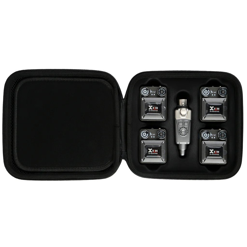 Xvive Travel Case for XU4R4 In-Ear Monitor Wireless System (4 Receivers) - XCU4R4_2_1024x1024.jpg