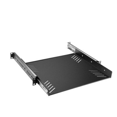 Adam Hall 19" Rack Tray 1U with Pull-out Rails - 87556_1.jpg