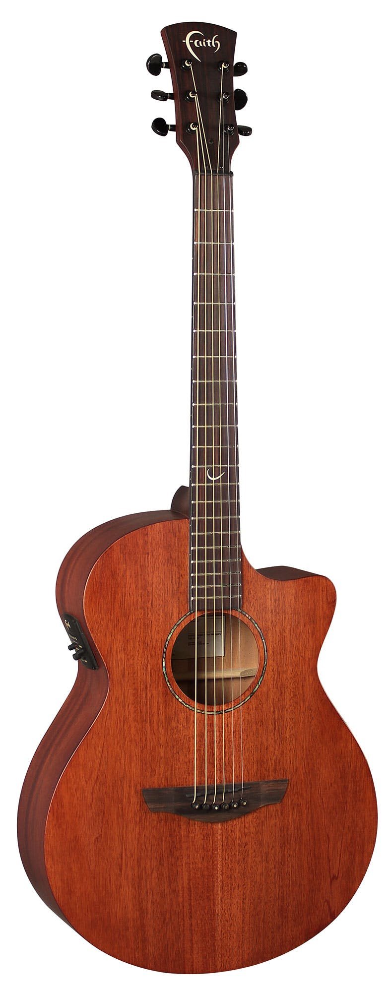 Faith Naked Series Venus Mahogany Electro Acoustic Guitar with Gigbag - 286065-FKVMG.jpg