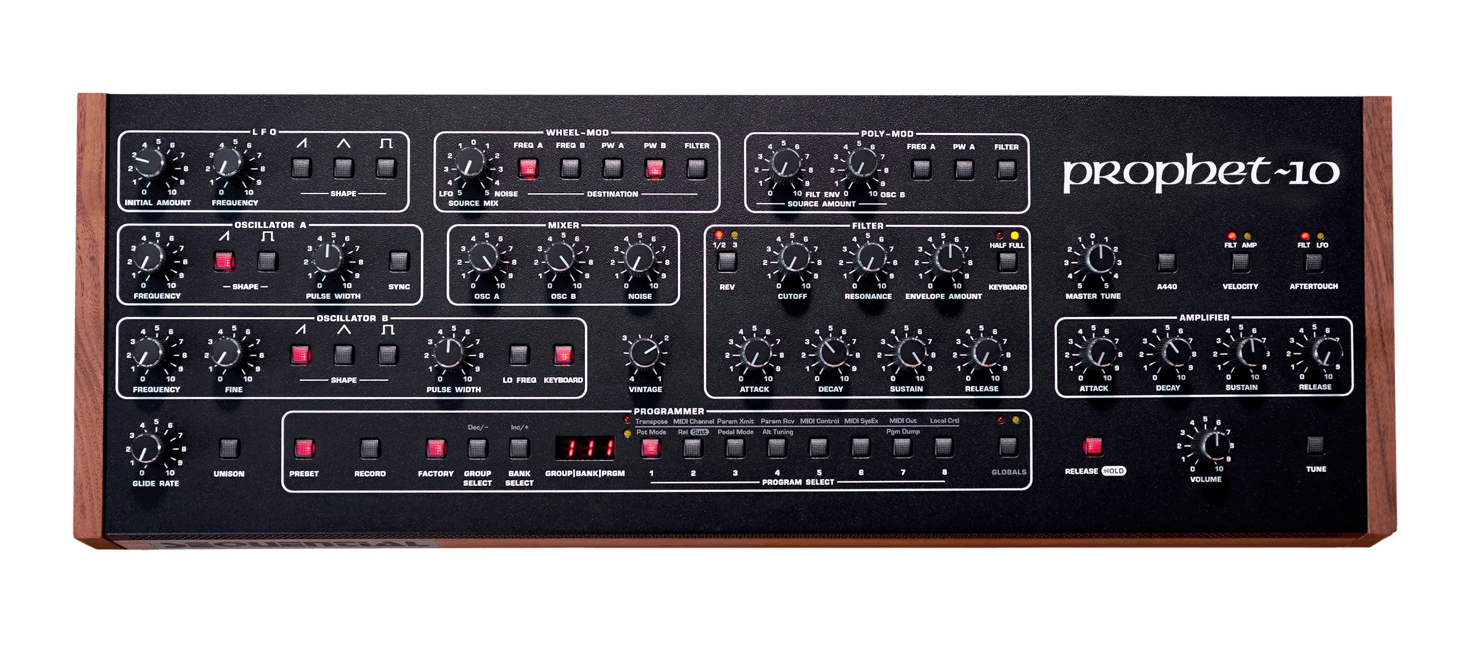 Sequential Prophet-10 Desktop Module - 426974-P-10-Top.jpg