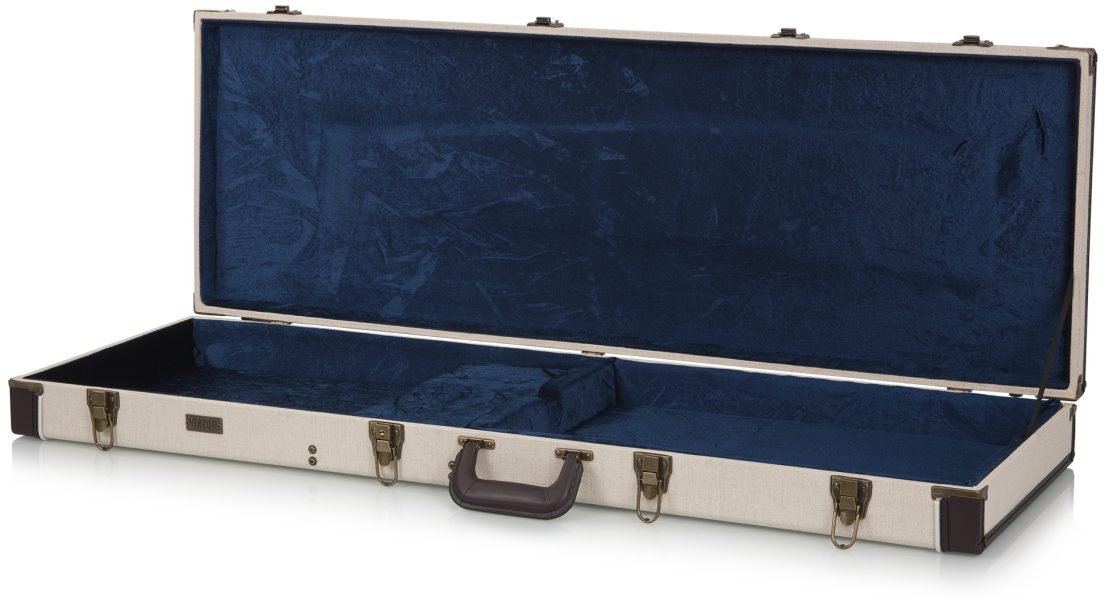 Gator Cases Journeyman Deluxe Wood Case for Bass Guitars with Burlap Exterior - GW-JMBASS 2.jpg