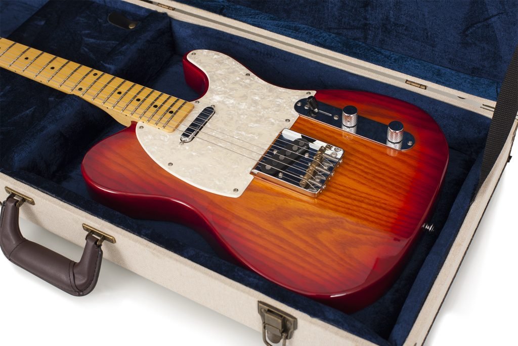 Gator Cases Journeyman Deluxe Wood Case for Electric Guitars with Burlap Exterior - GW-JMELEC 5.jpg