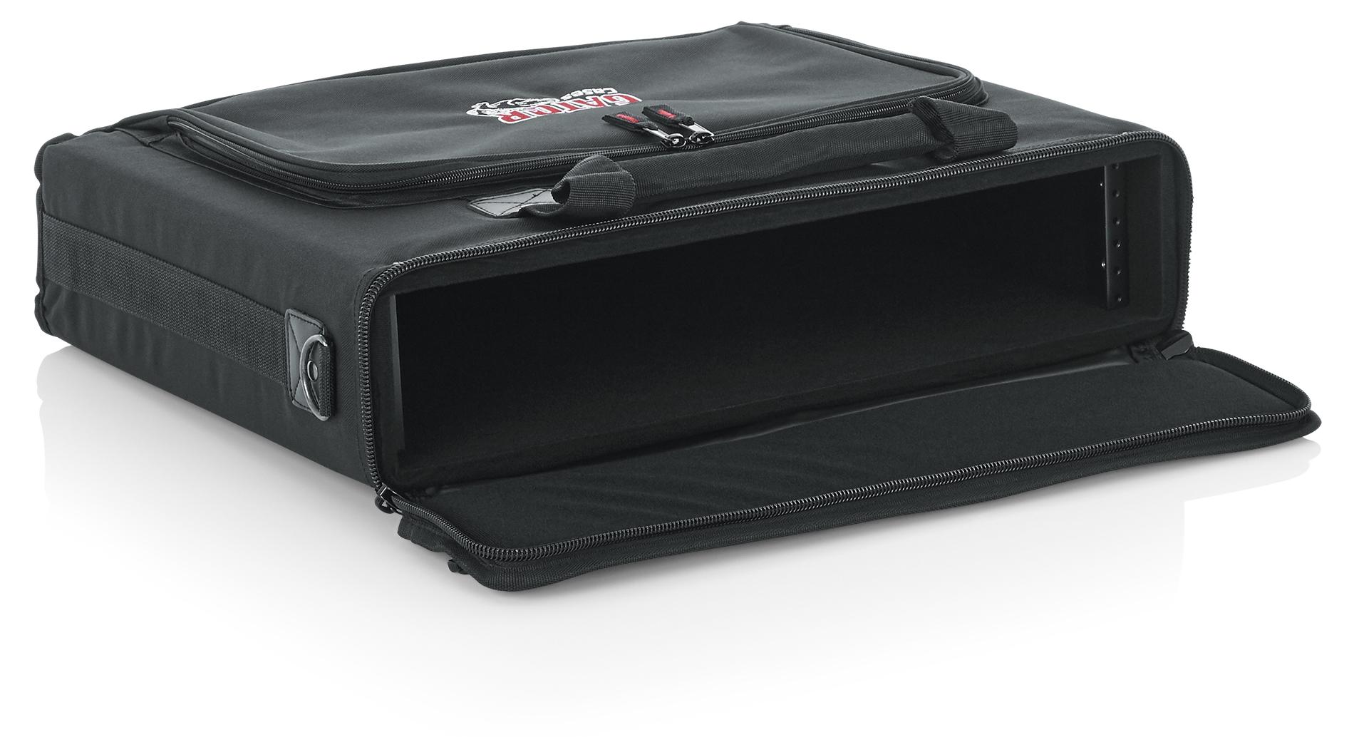 Gator Cases 2U Lightweight Rack Bag - GRB-2U_OPEN_LT.jpg
